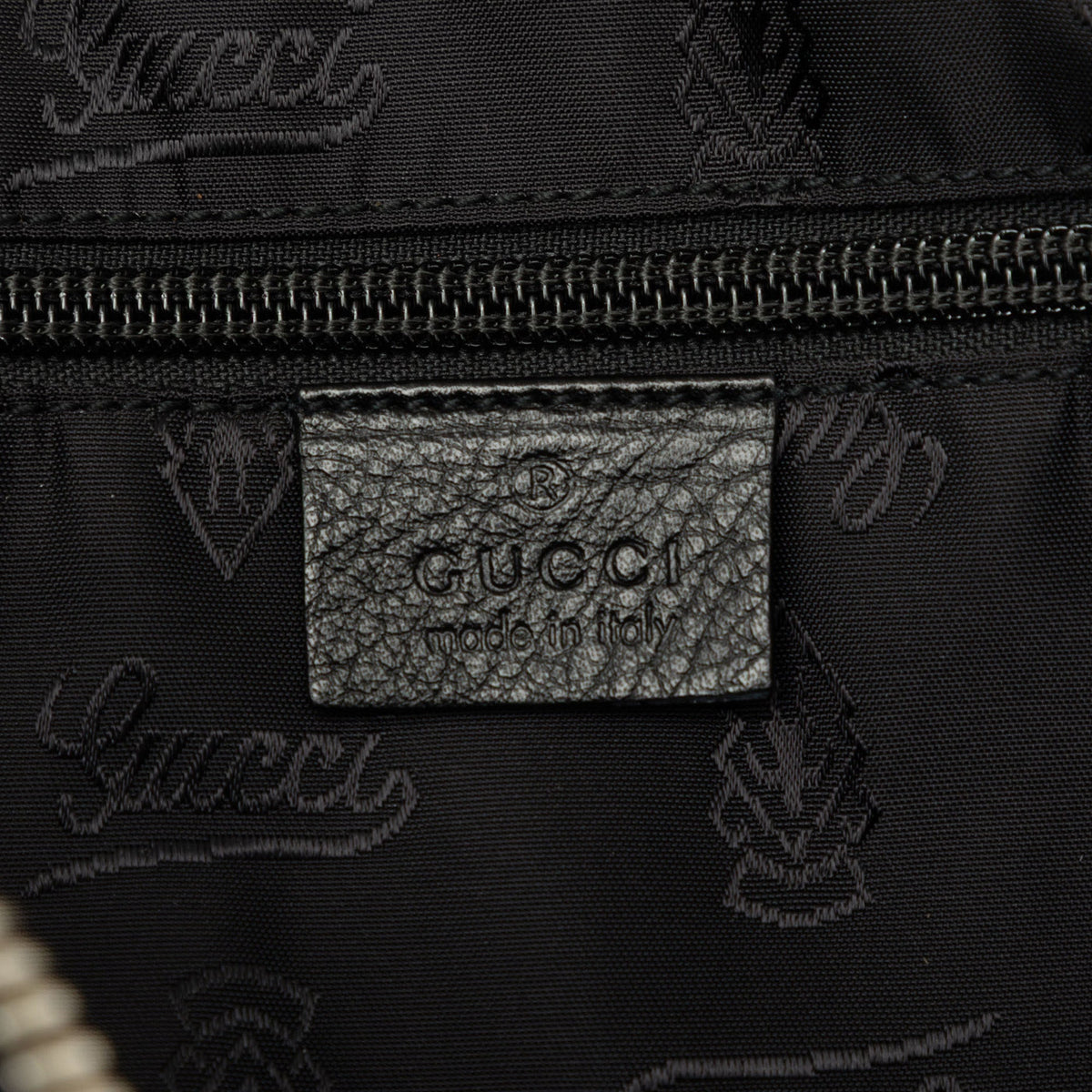 Gucci Calfskin Crossbody — Black