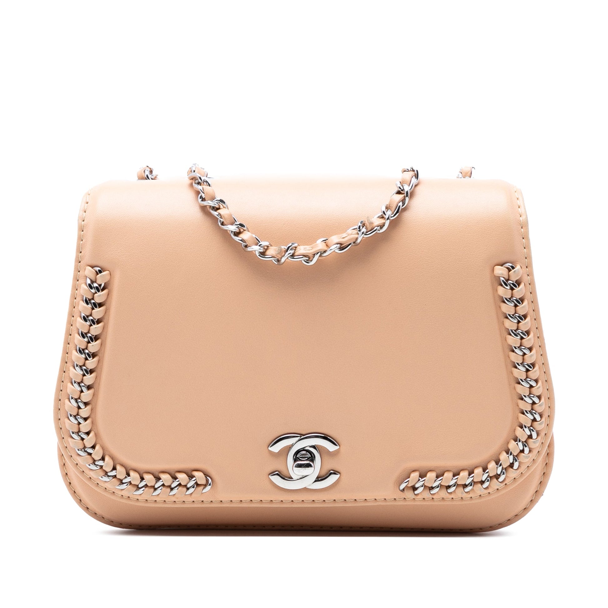 Chanel Small Calfskin Braided Chic Flap