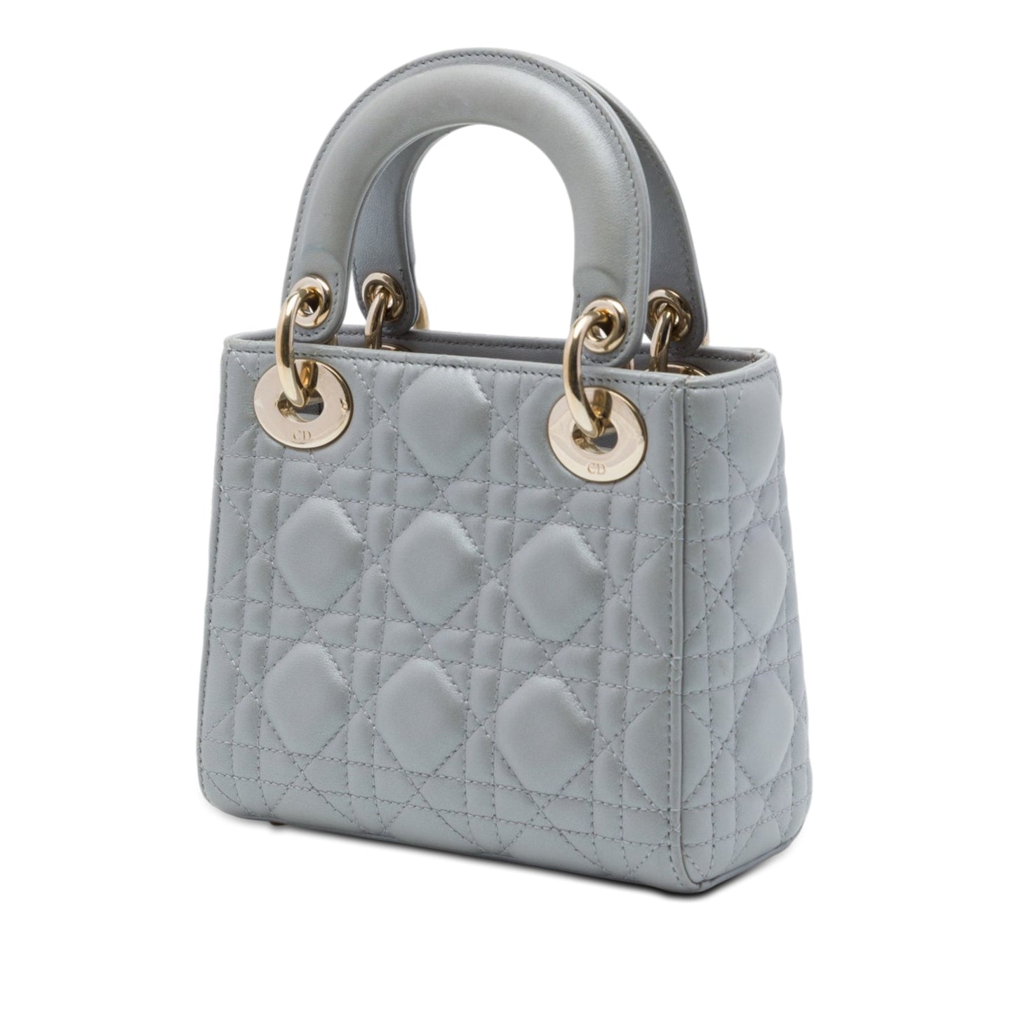 Dior Mini Lambskin Cannage Lady Dior