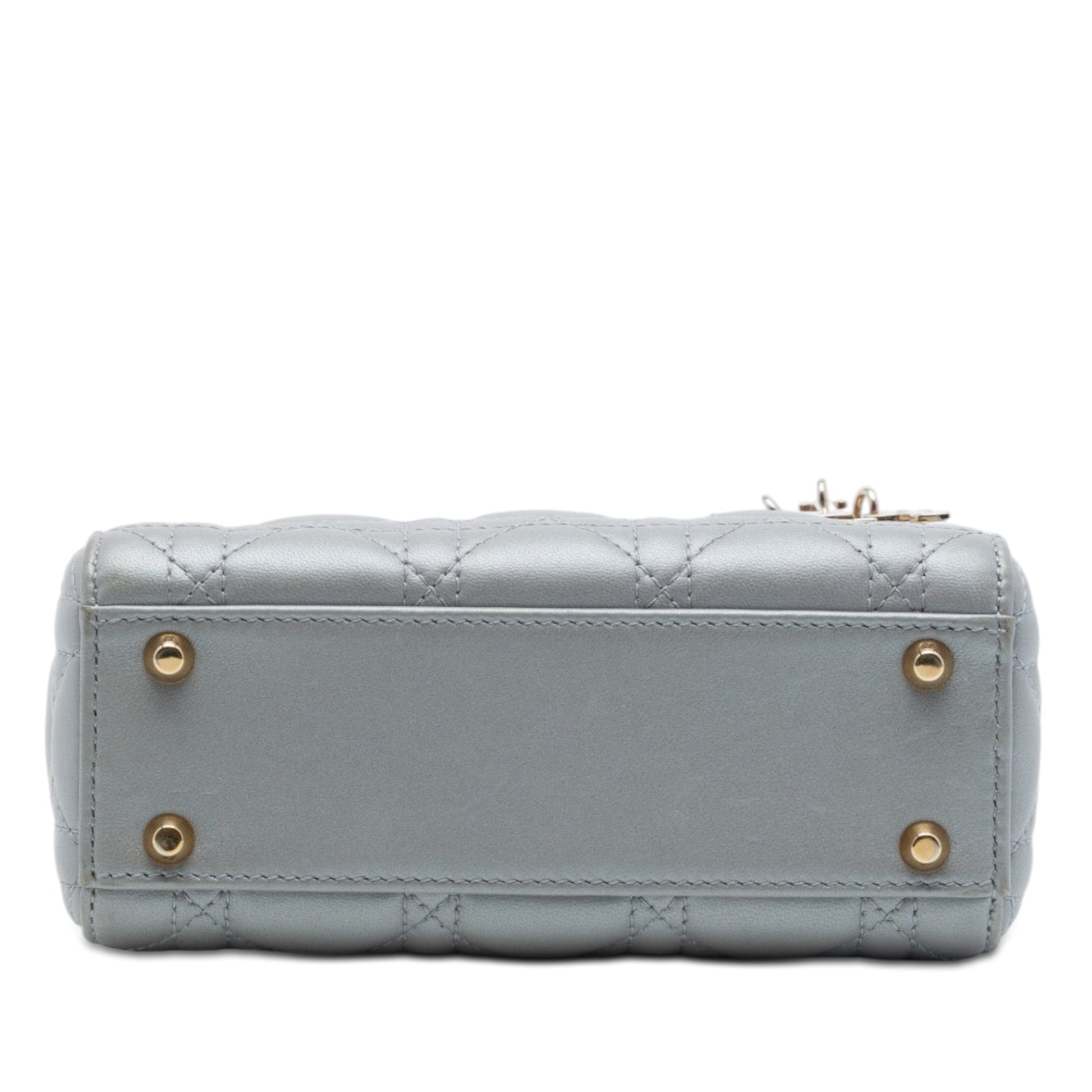 Dior Mini Lambskin Cannage Lady Dior
