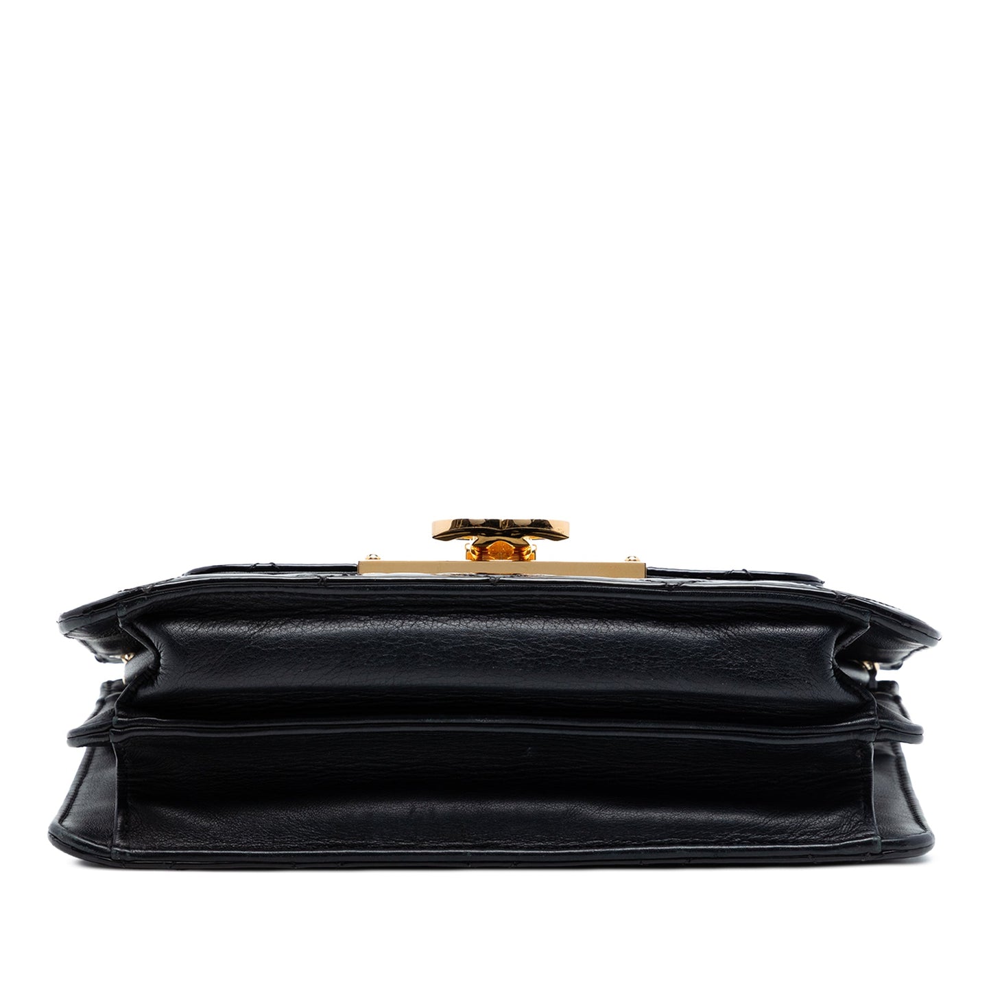 Chanel Quilted Patent Golden Class Accordion Flap