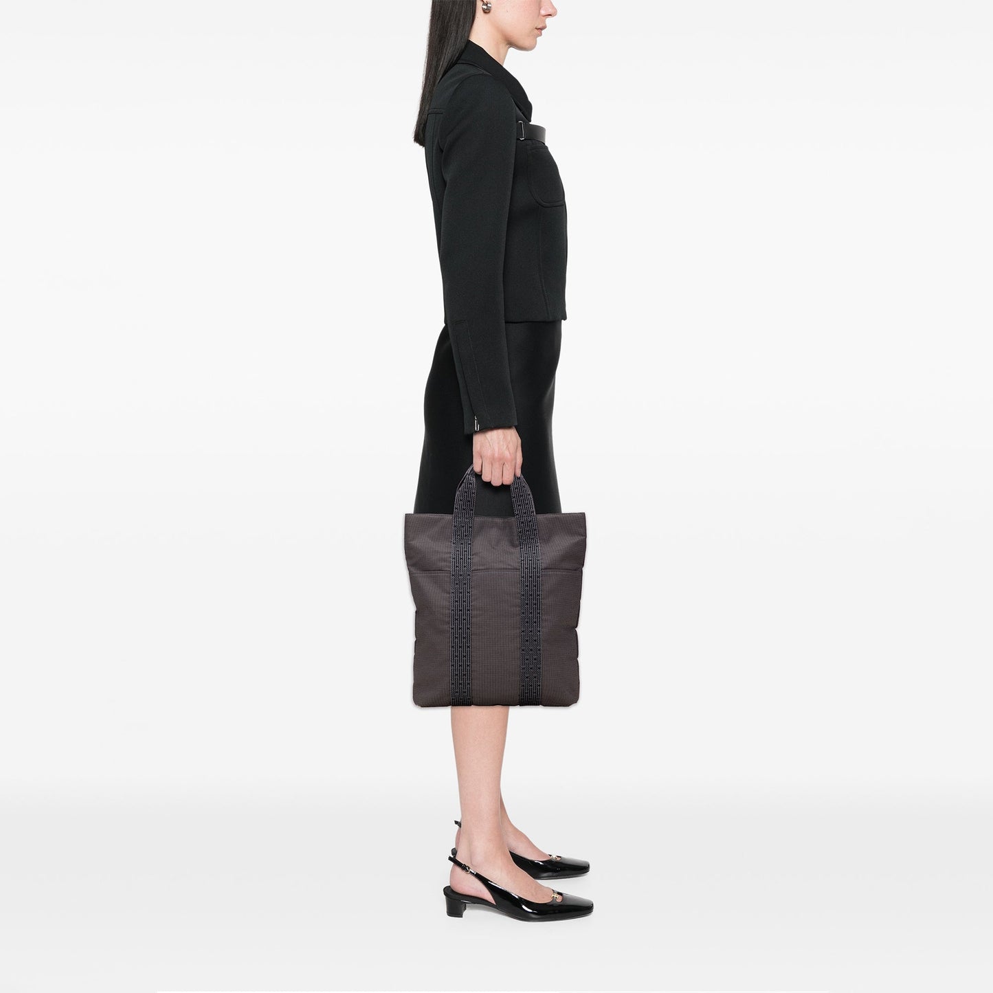 Hermès Canvas Herline Cabas