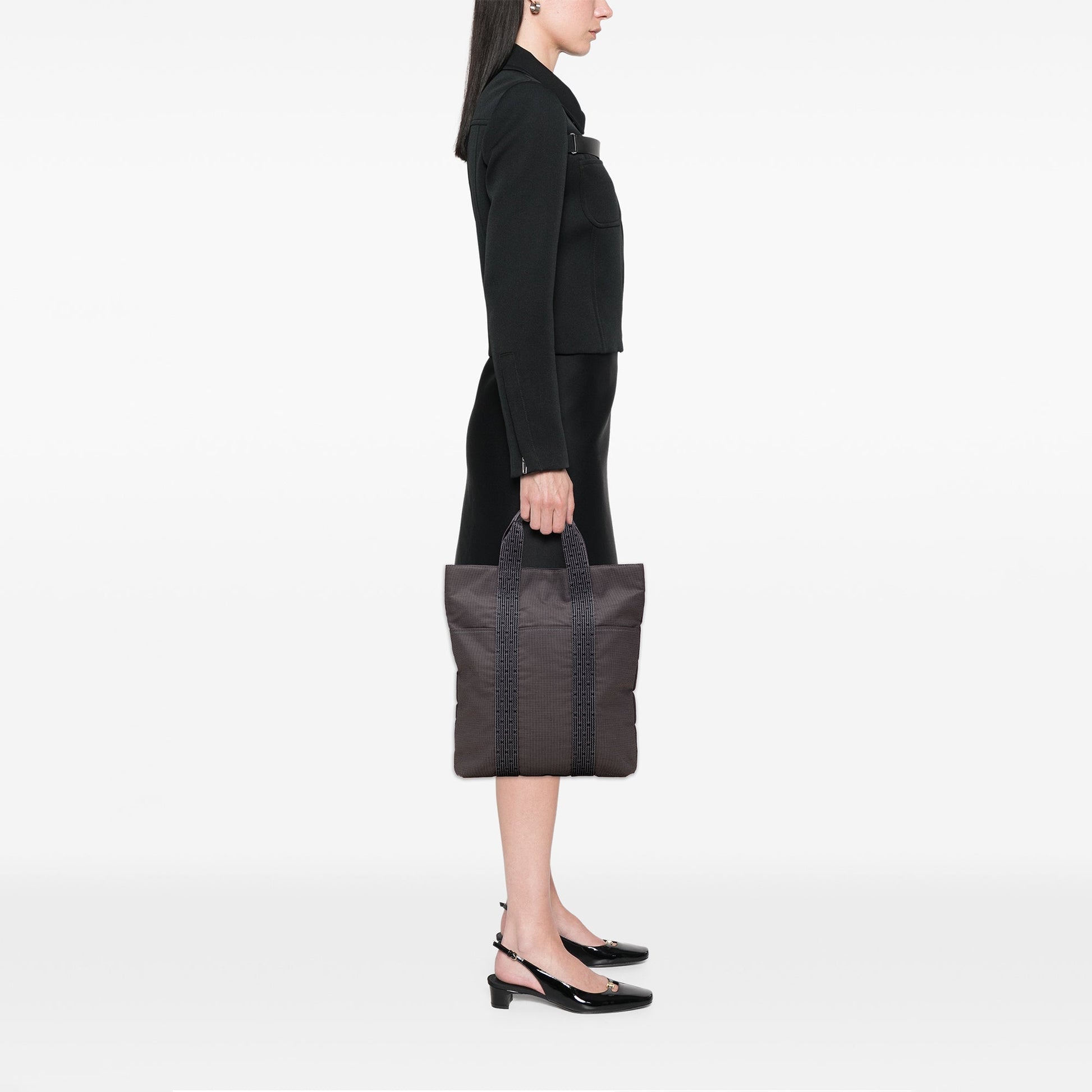 Hermès Canvas Herline Cabas