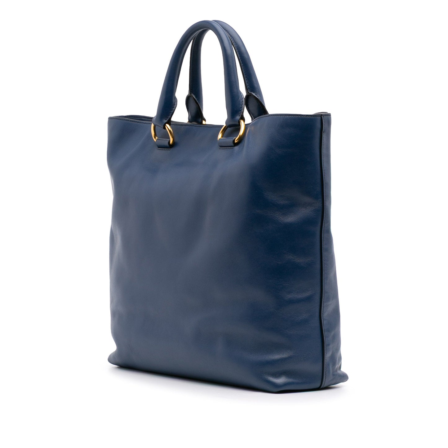 Prada Soft Calf Open Convertible Tote