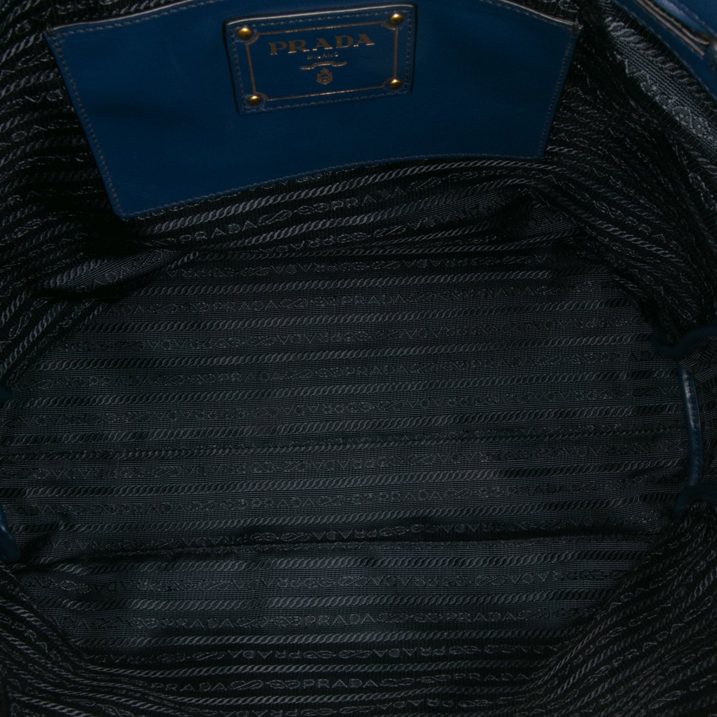 Prada Soft Calf Open Convertible Tote