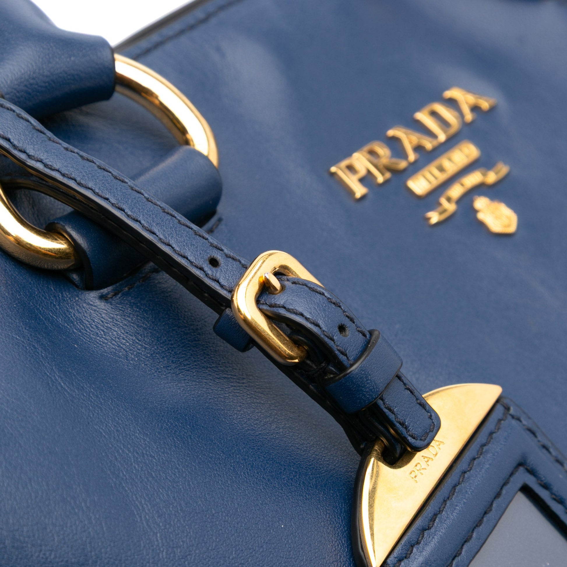 Prada Soft Calf Open Convertible Tote