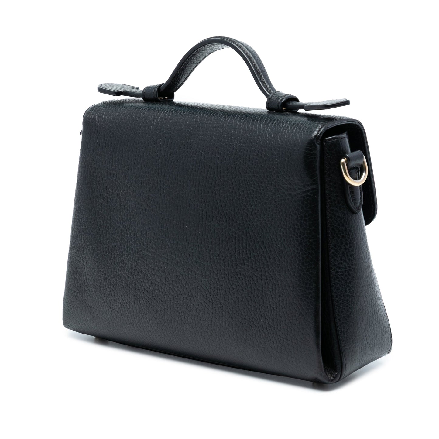 Small Dollar Calf Interlocking G Satchel