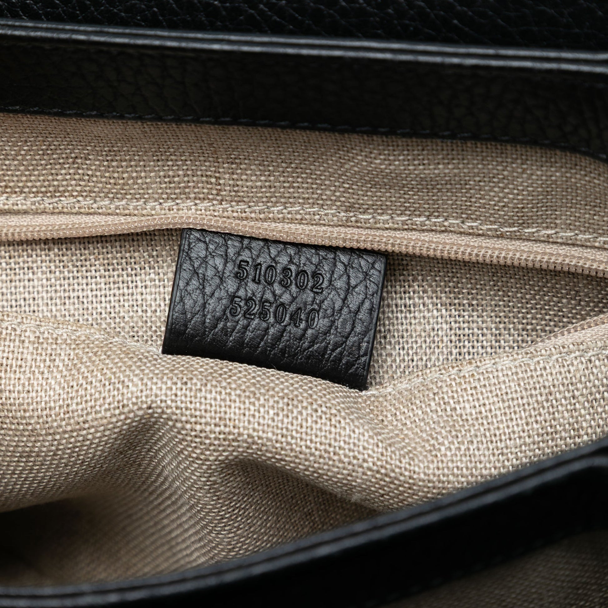 Small Dollar Calf Interlocking G Satchel