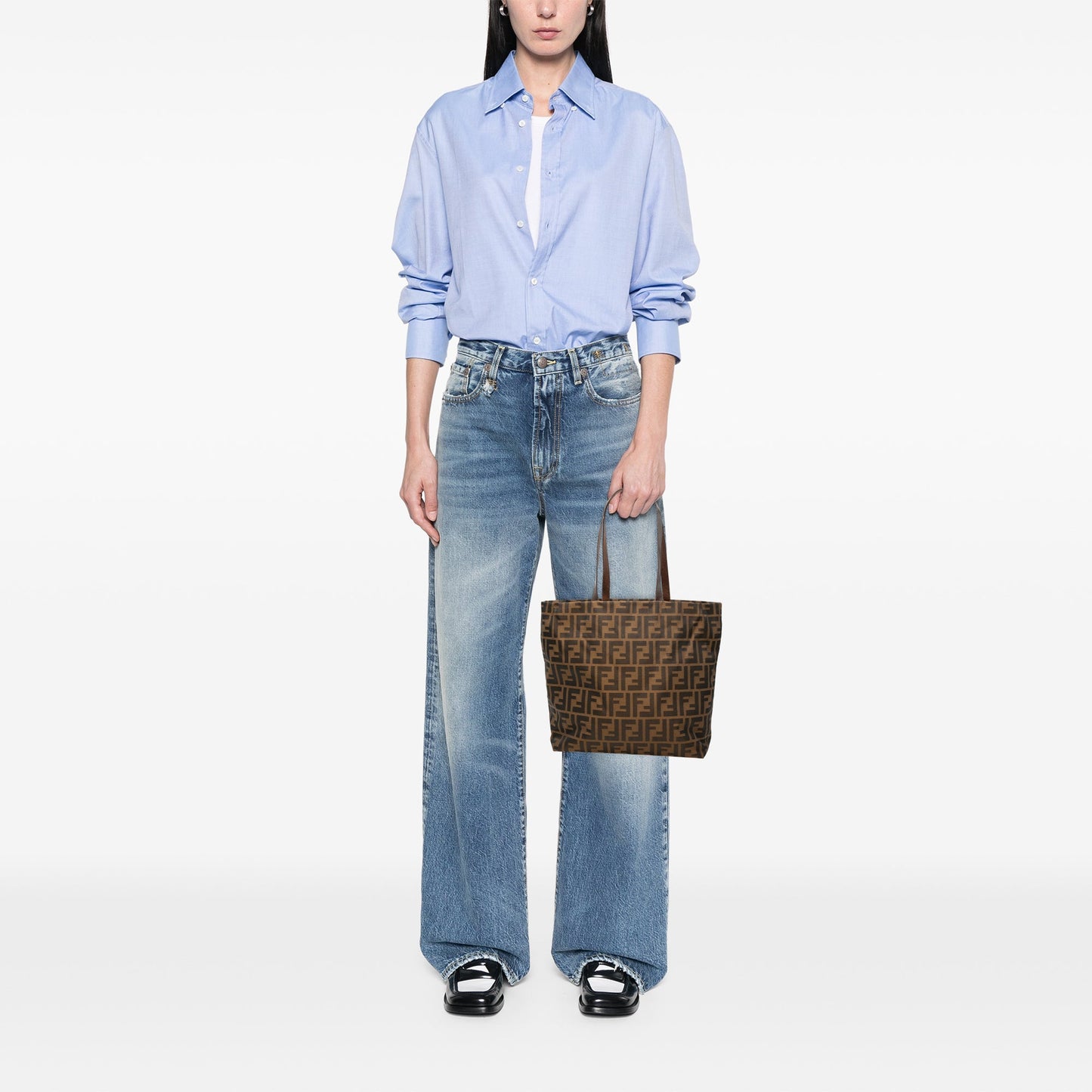 Fendi Zucca Canvas Tote