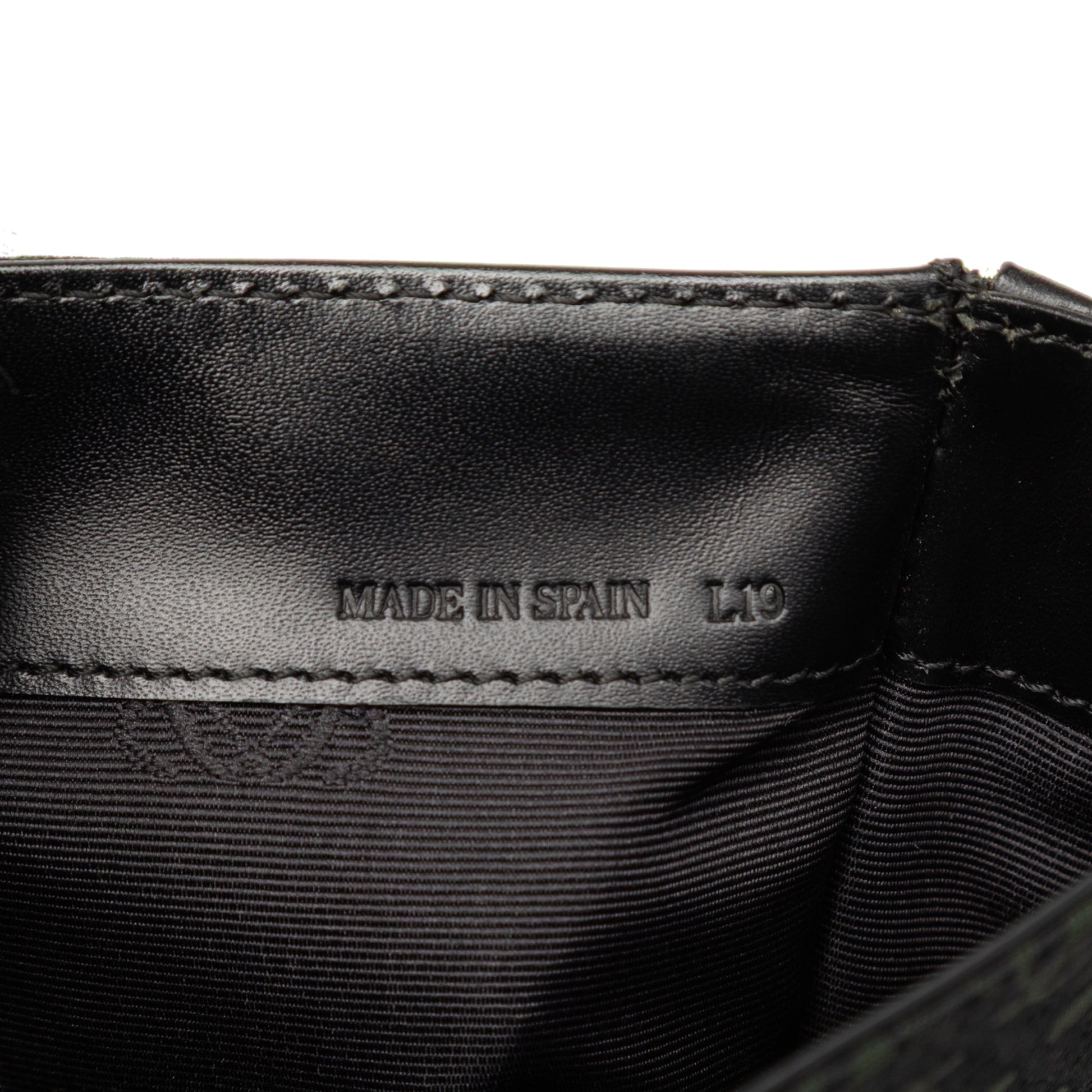 LOEWE Anagram Canvas Shoulder Bag