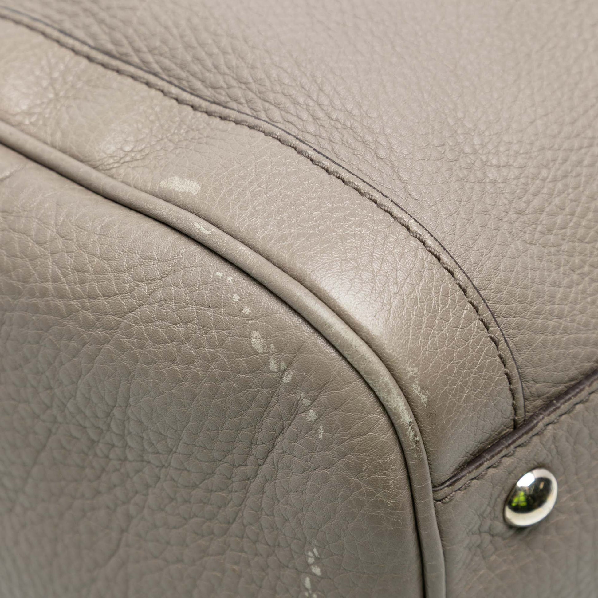 Gucci Pebbled Calfskin Soho Cellarius Boston