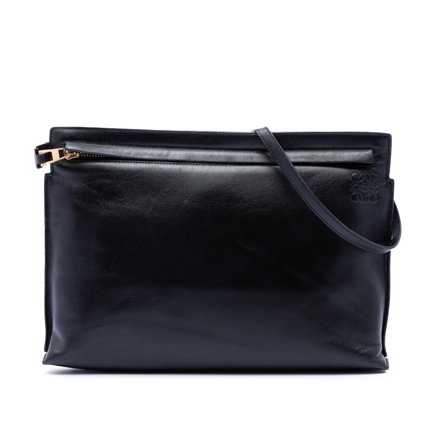 LOEWE Nappa Anagram T Pouch Crossbody