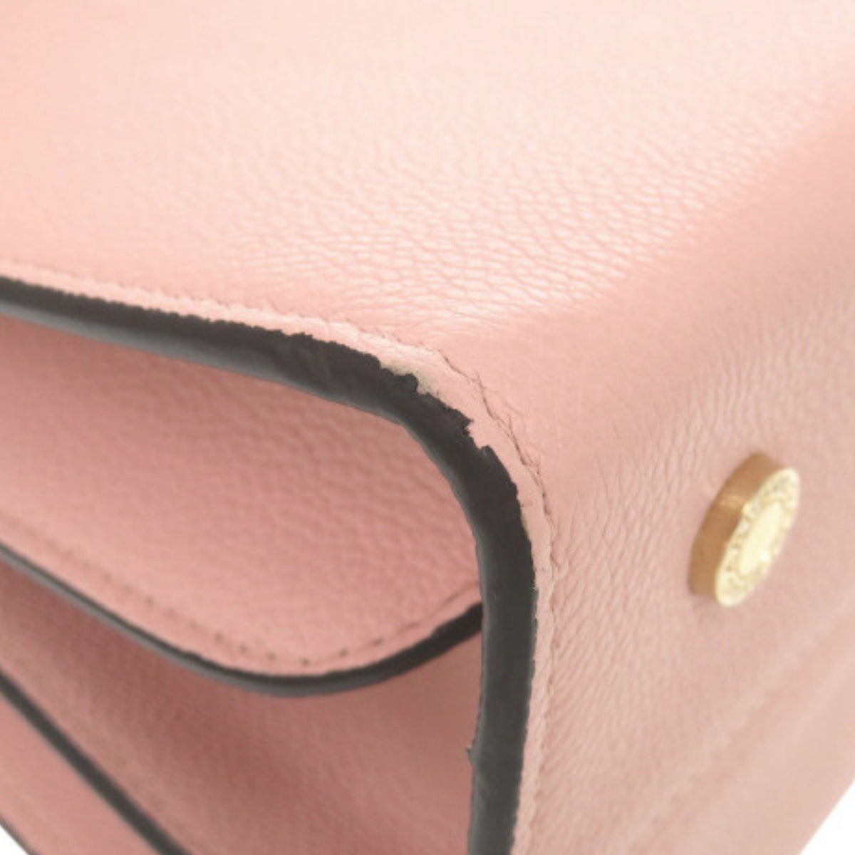 Bvlgari Leather Alba Satchel