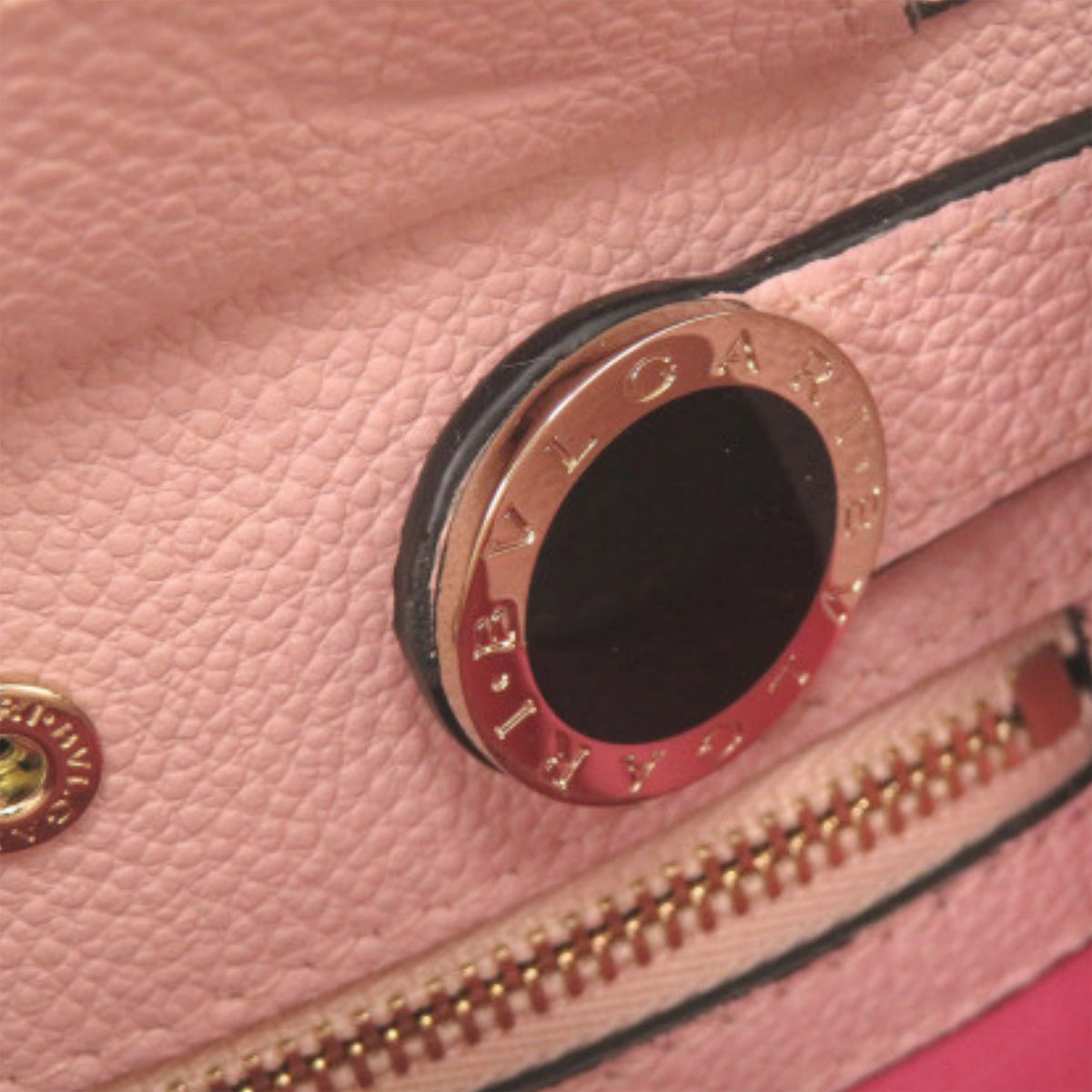 Bvlgari Leather Alba Satchel