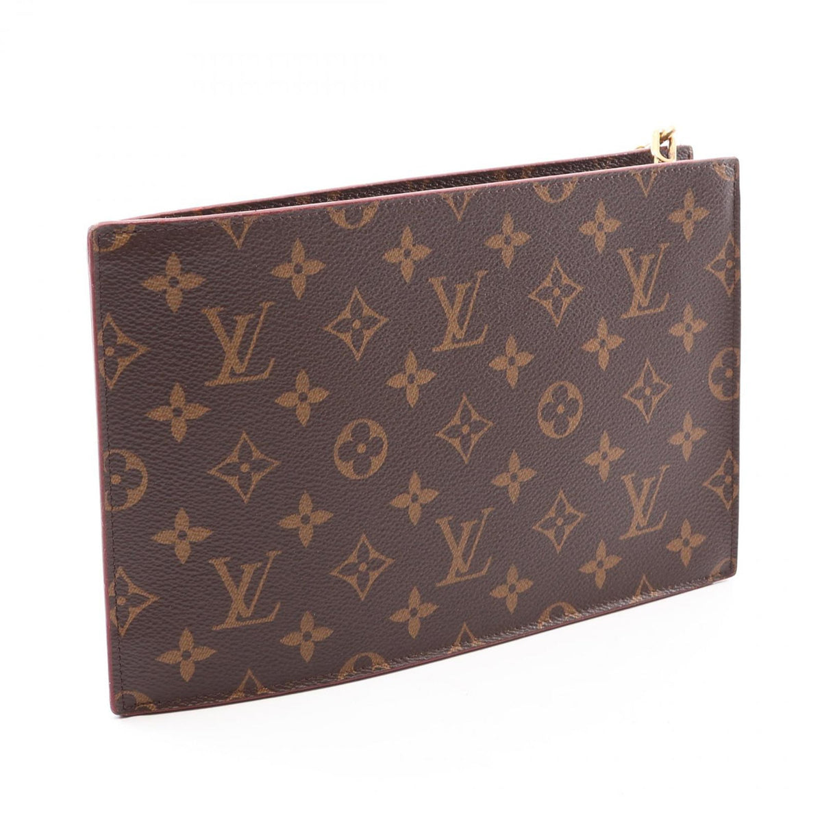 Louis Vuitton Monogram Legacy Chain Clutch — Brown