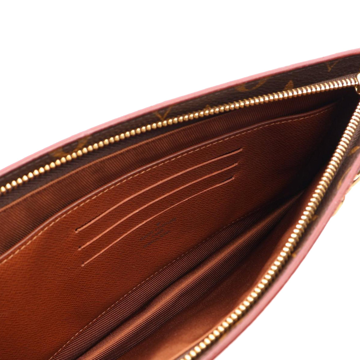 Louis Vuitton Monogram Legacy Chain Clutch — Brown