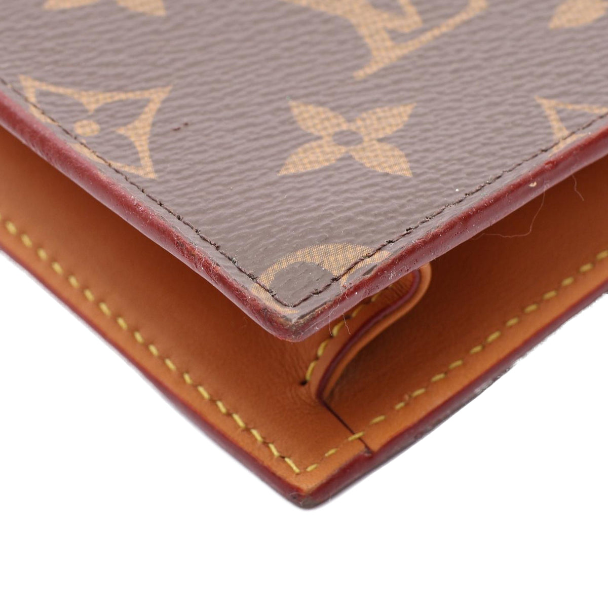 Louis Vuitton Monogram Legacy Chain Clutch — Brown
