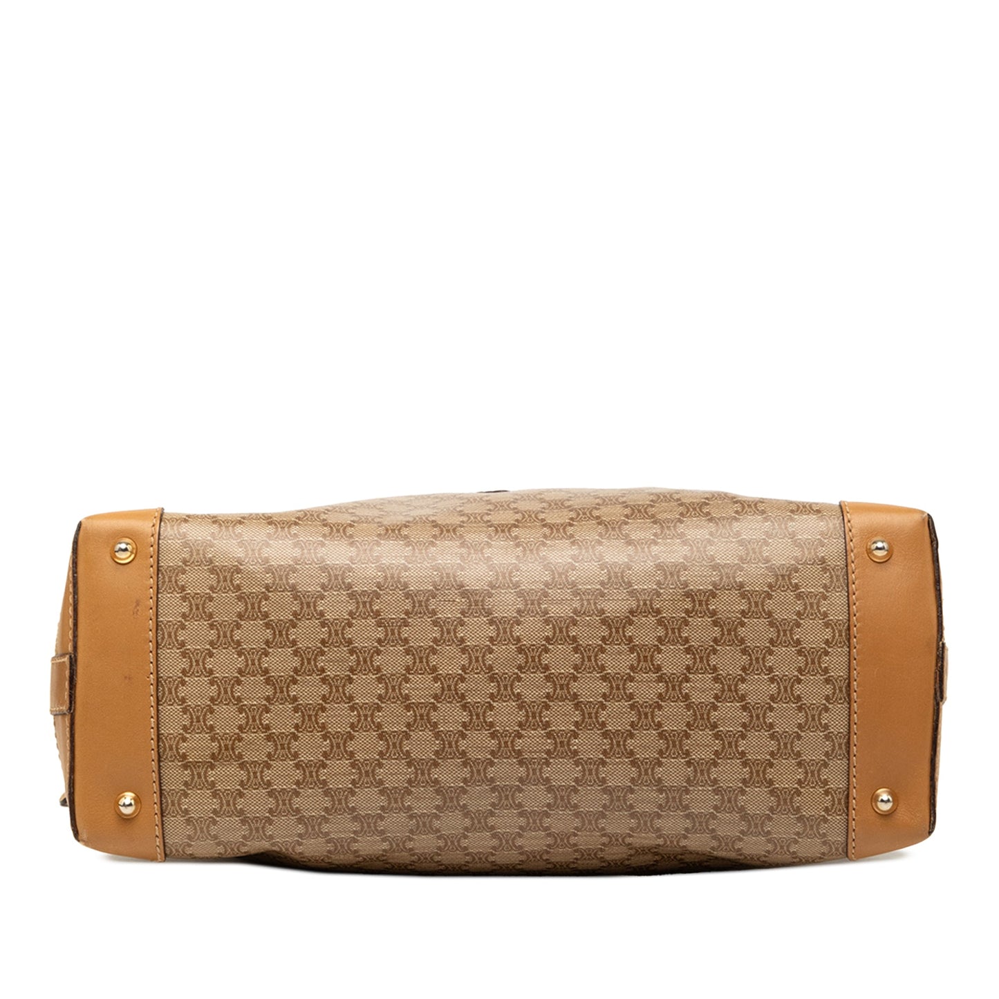 Celine Macadam Coated Canvas Handbag