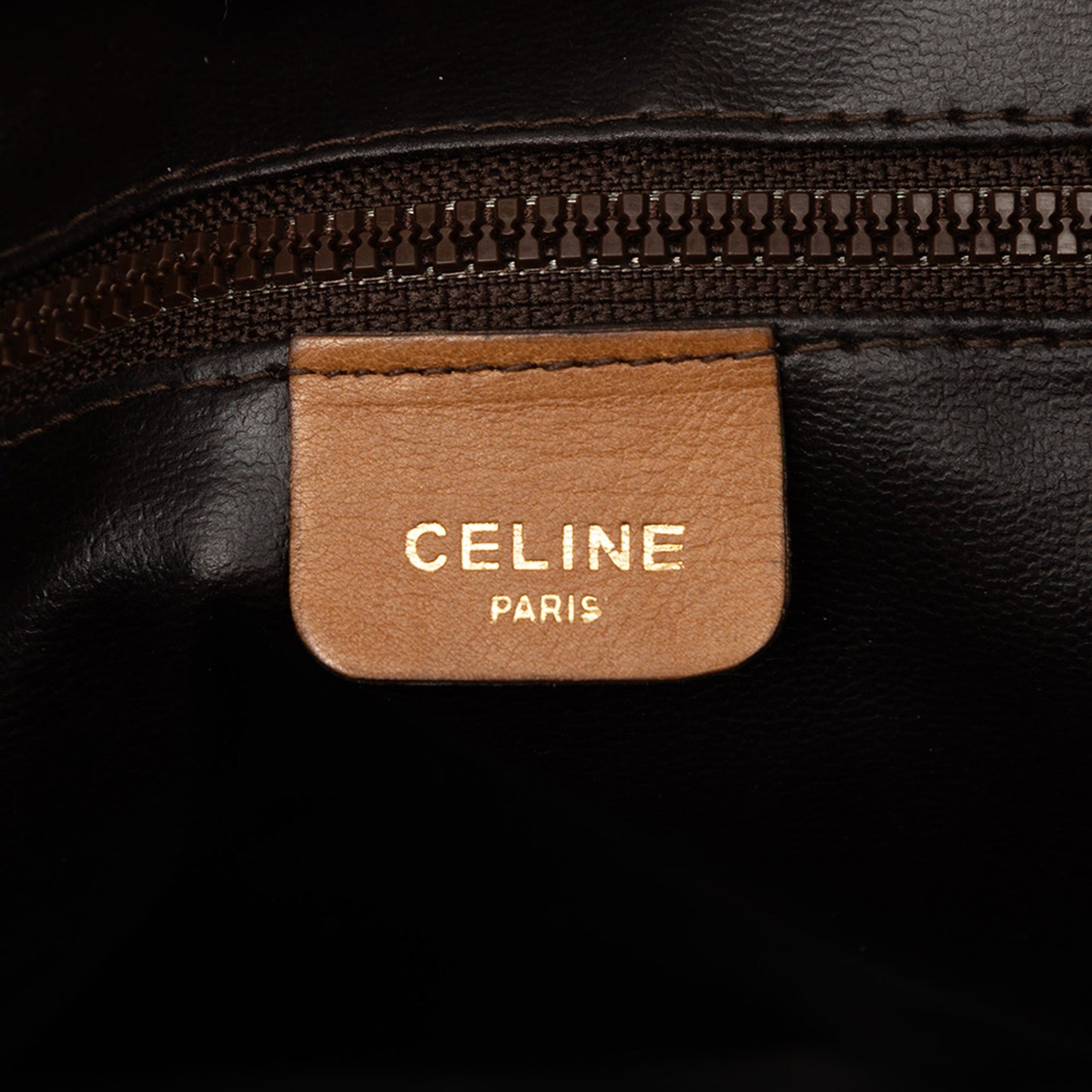 Celine Macadam Coated Canvas Handbag