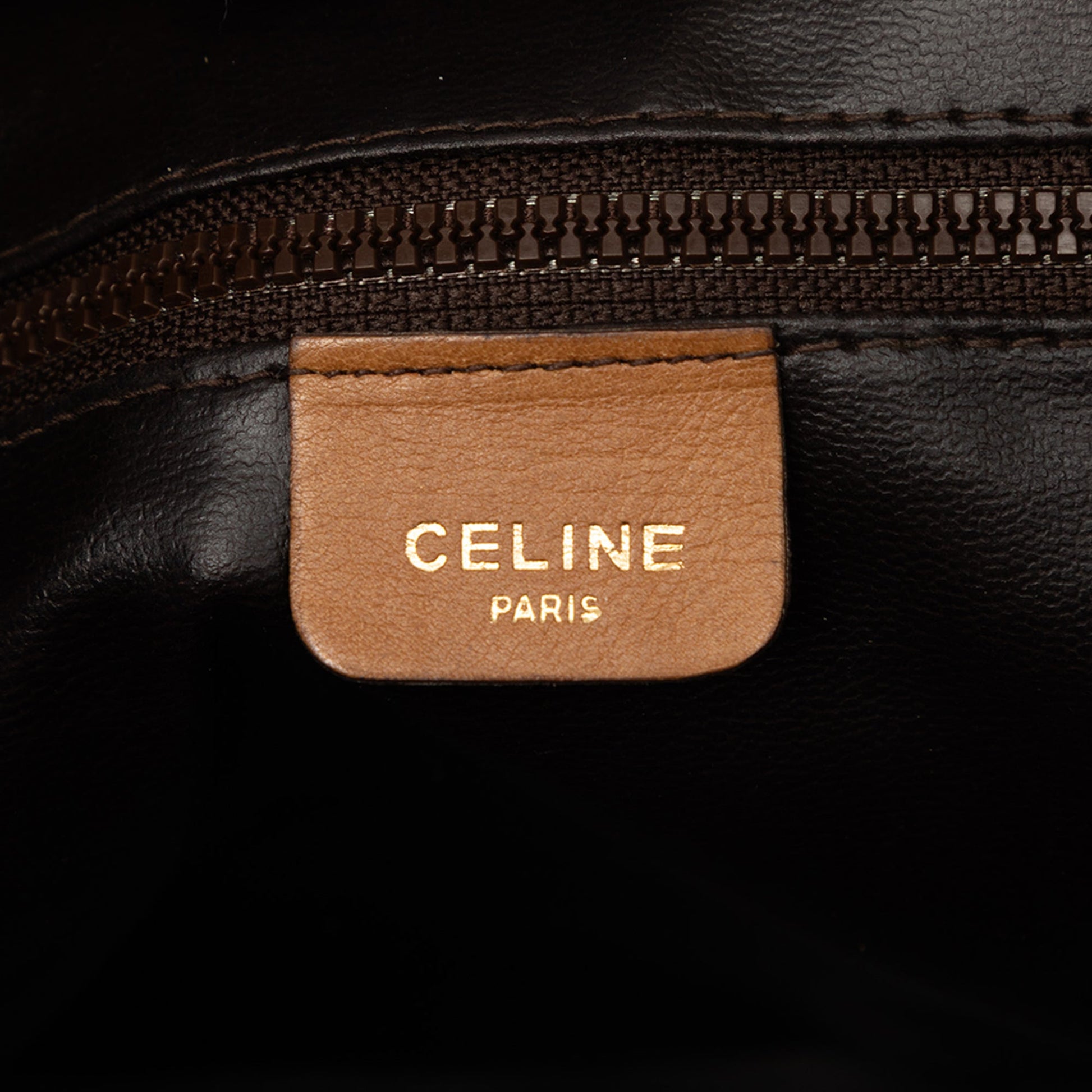 Celine Macadam Coated Canvas Handbag