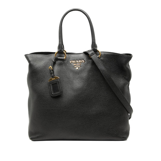 Vitello Phenix Open Convertible Tote
