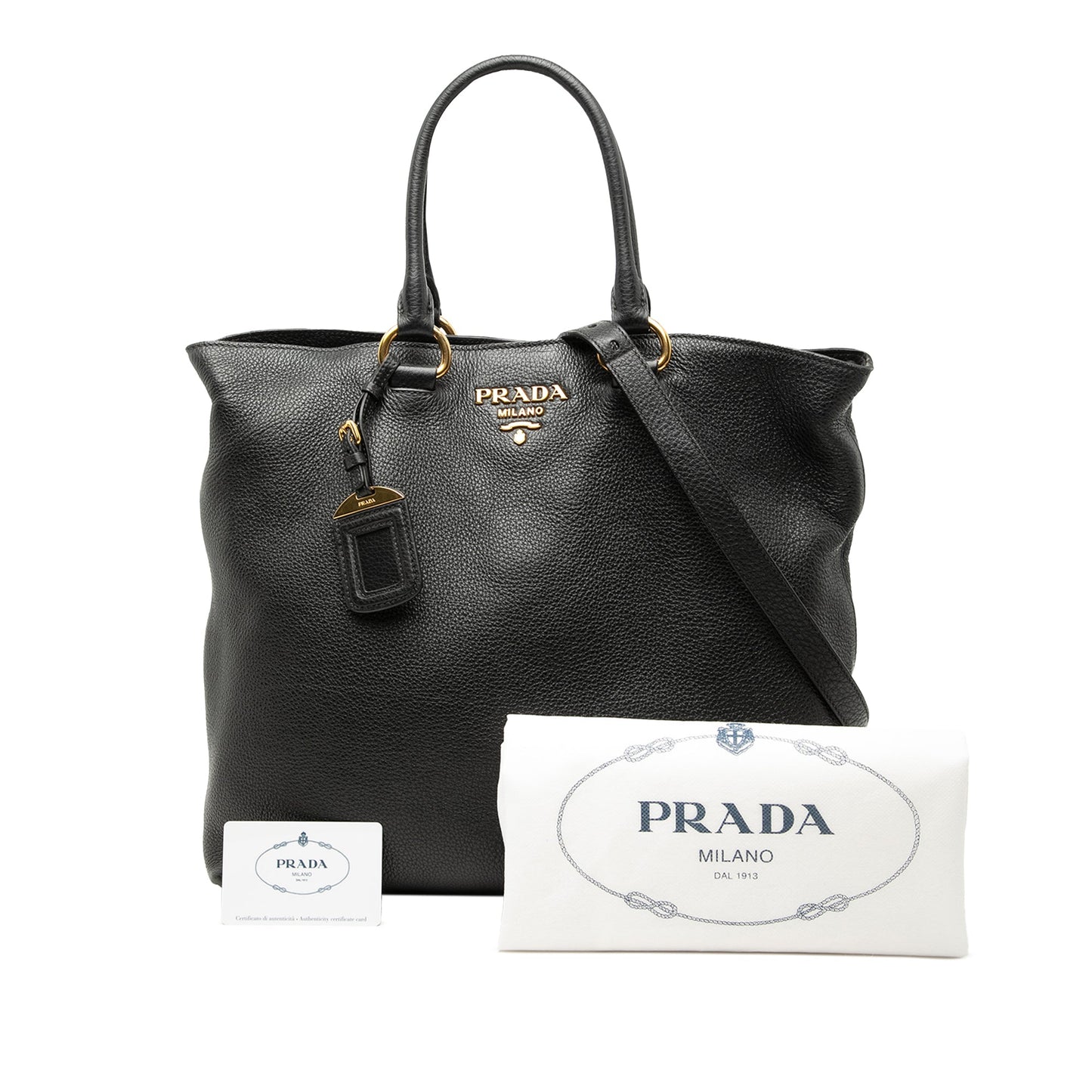 Vitello Phenix Open Convertible Tote