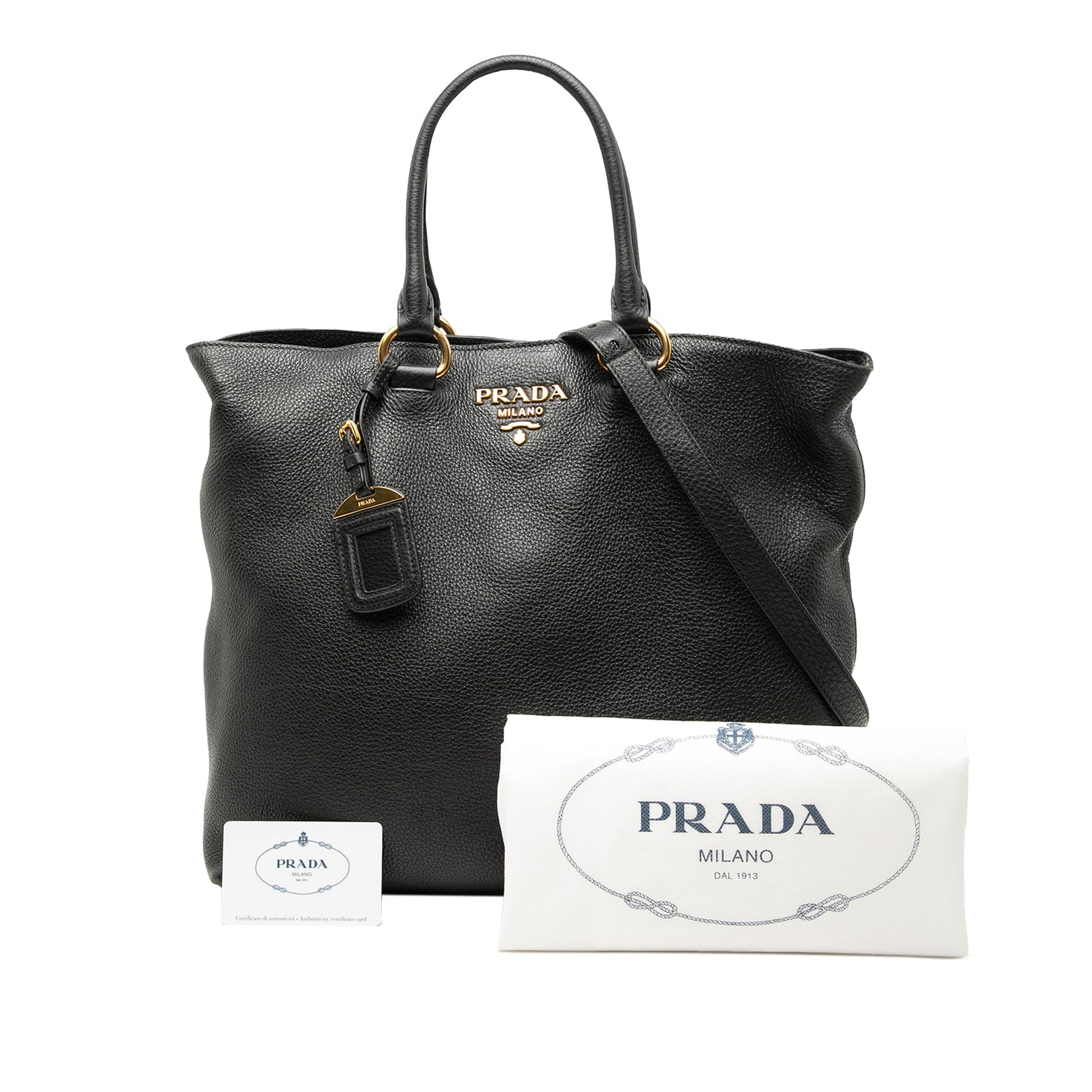 Vitello Phenix Open Convertible Tote