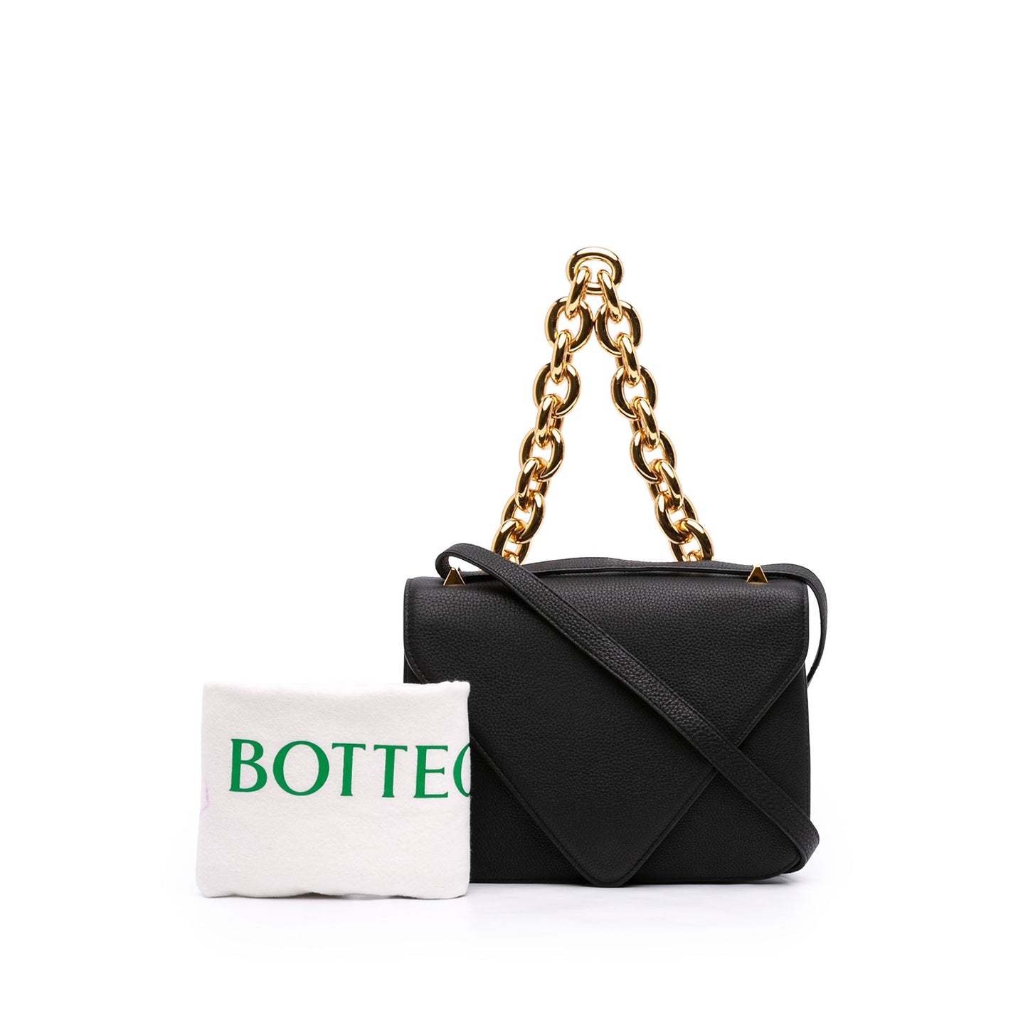 Bottega Veneta Small Leather Mount Envelope Chain Bag