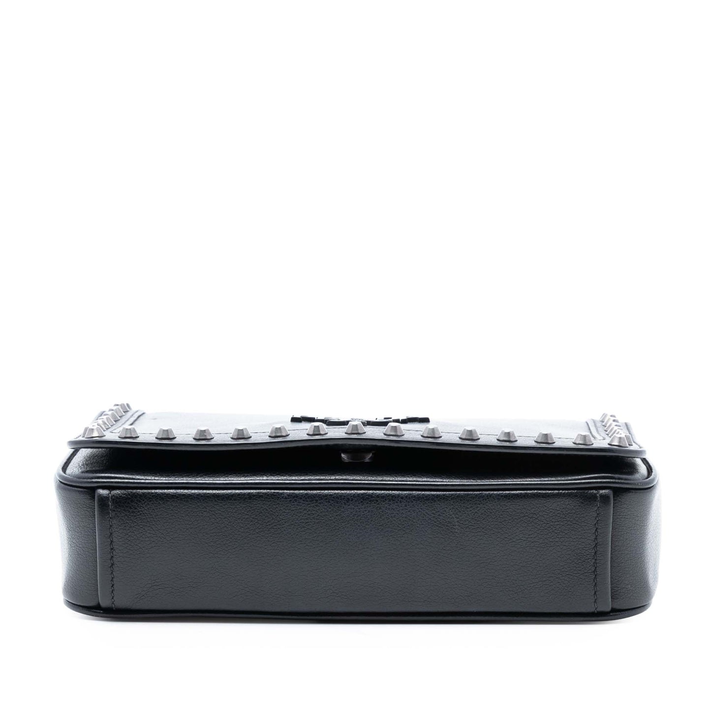 Prada Glace Calfskin Studded Crossbody