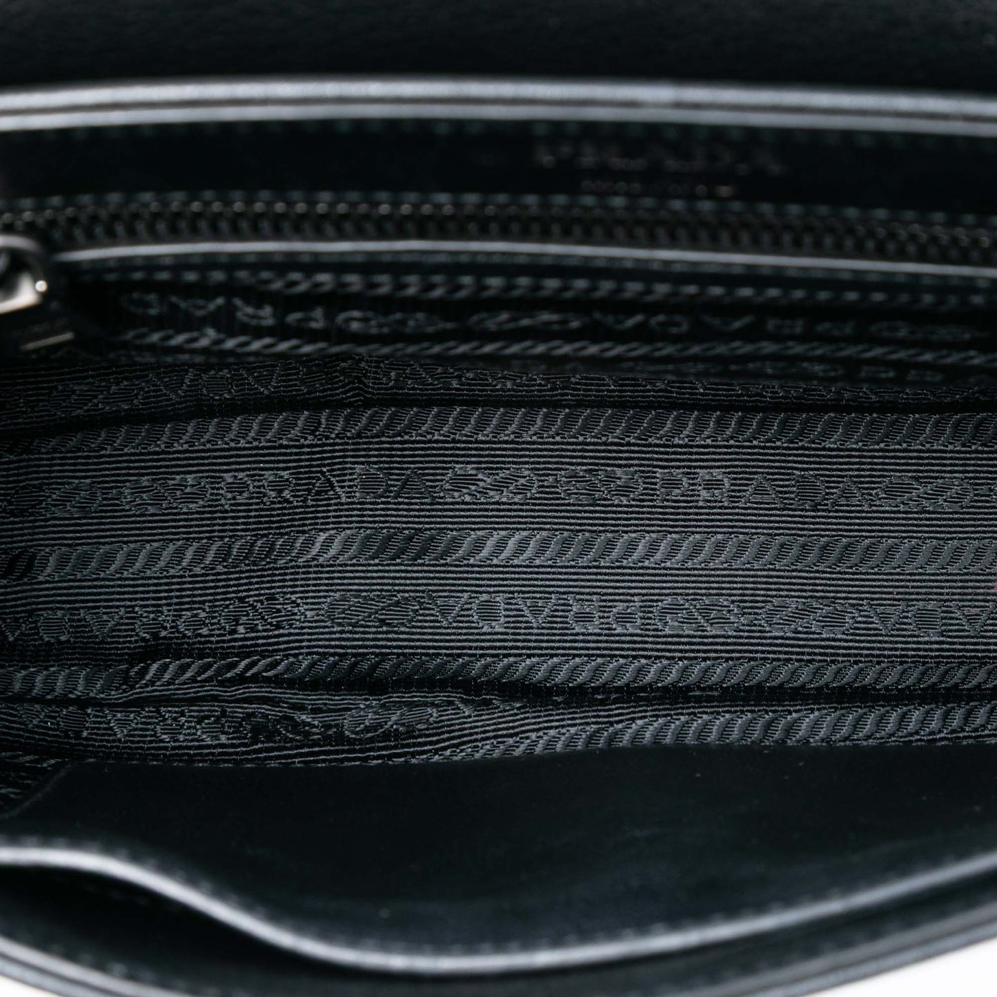 Prada Glace Calfskin Studded Crossbody