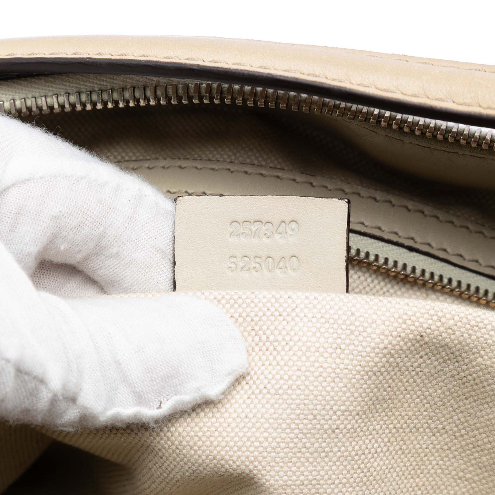 Gucci GG Canvas Web Mayfair Satchel