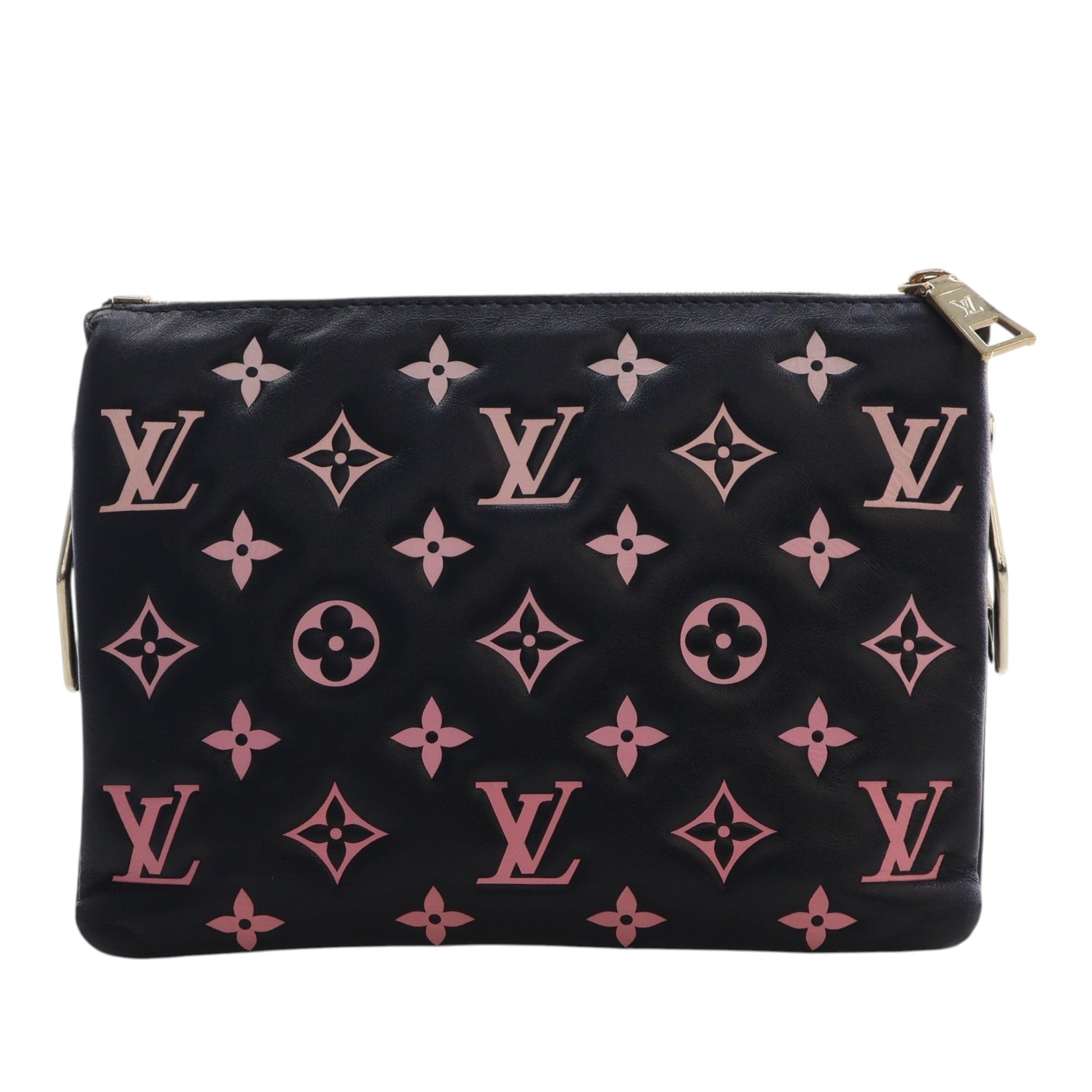 Louis Vuitton Bicolor Monogram Embossed Lambskin Coussin BB
