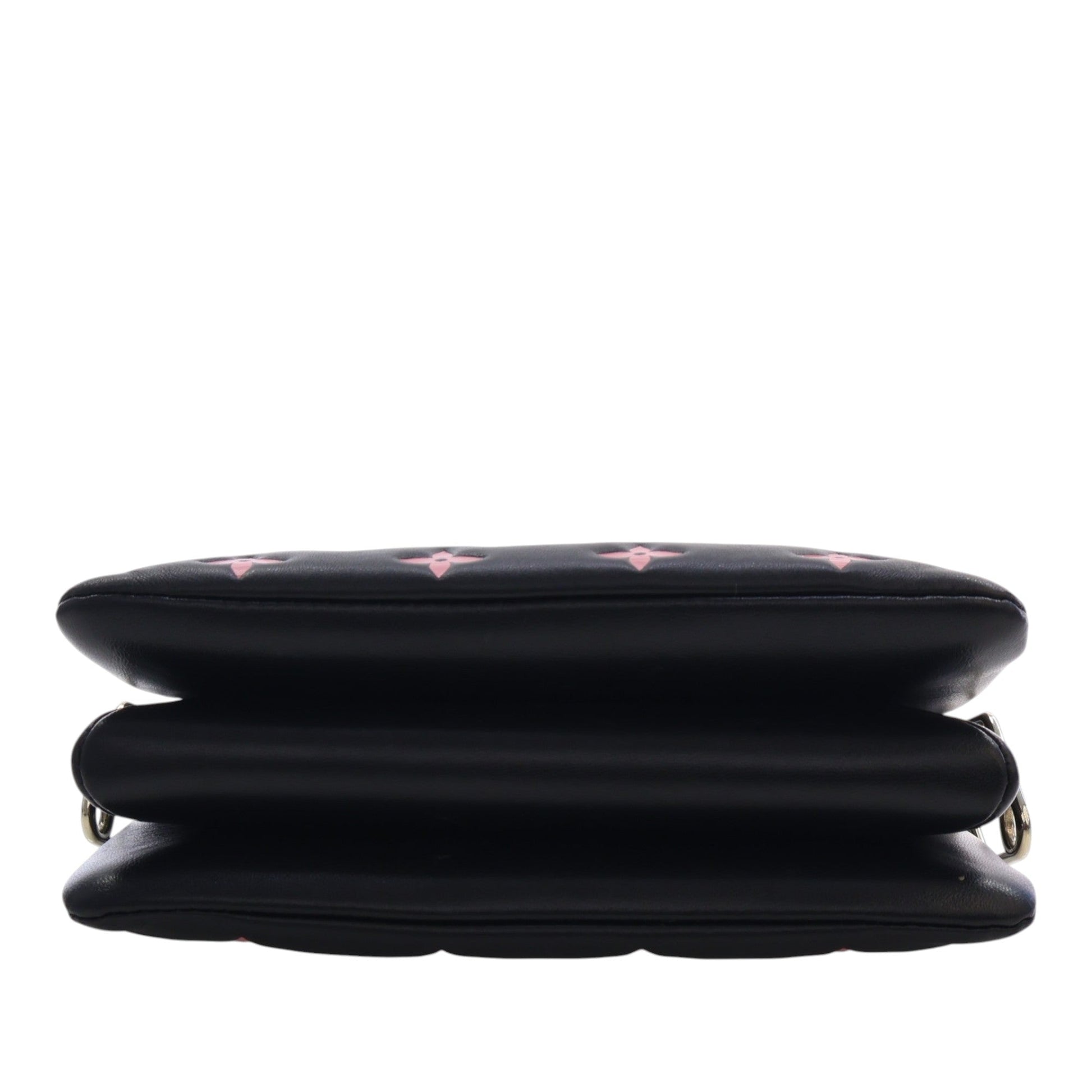 Louis Vuitton Bicolor Monogram Embossed Lambskin Coussin BB