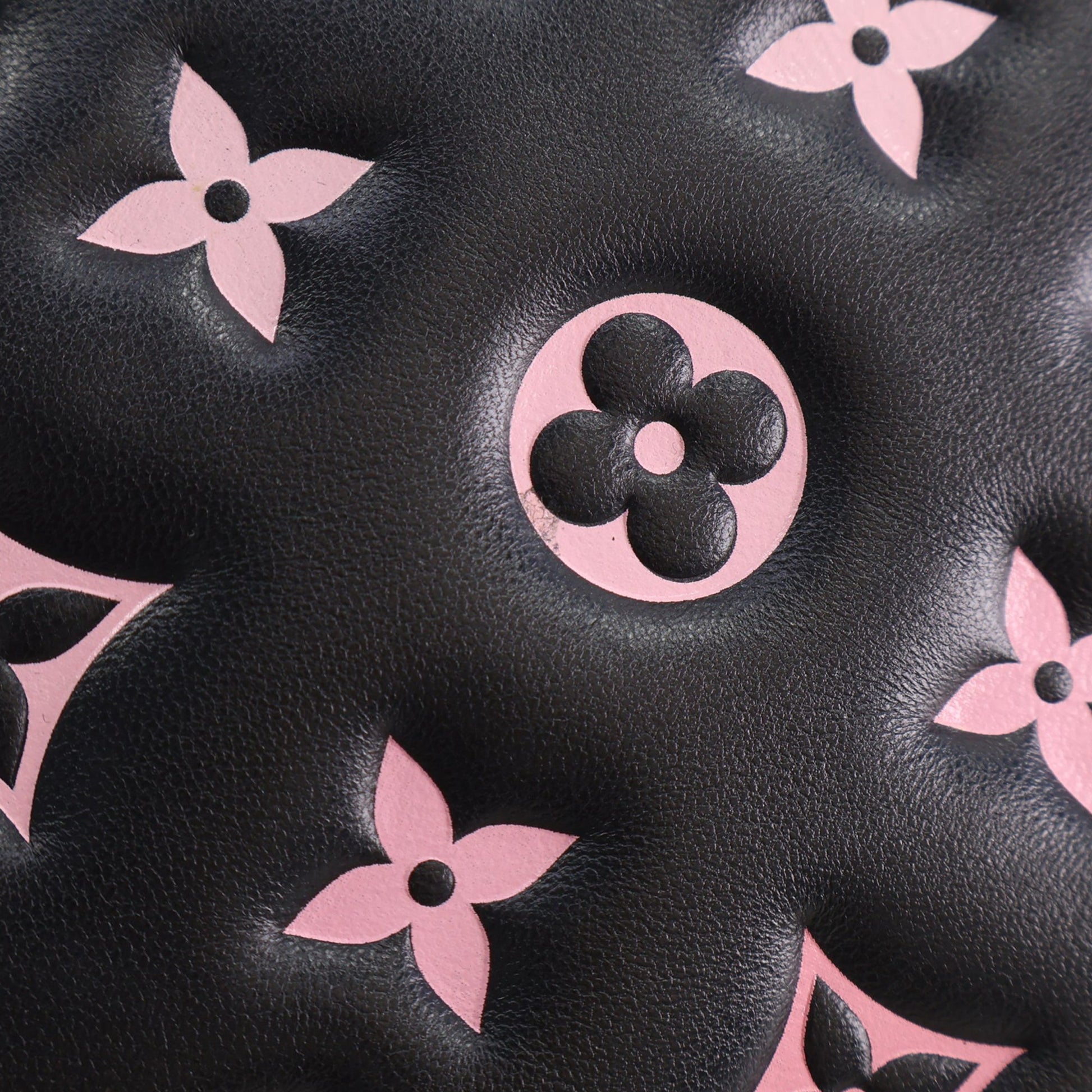 Louis Vuitton Bicolor Monogram Embossed Lambskin Coussin BB