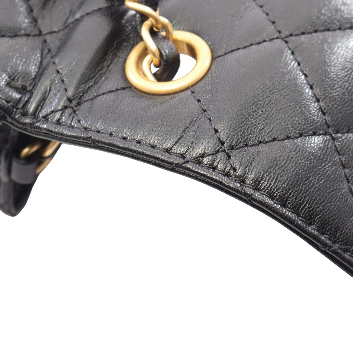 Chanel Mini Square Classic Goatskin Single Flap