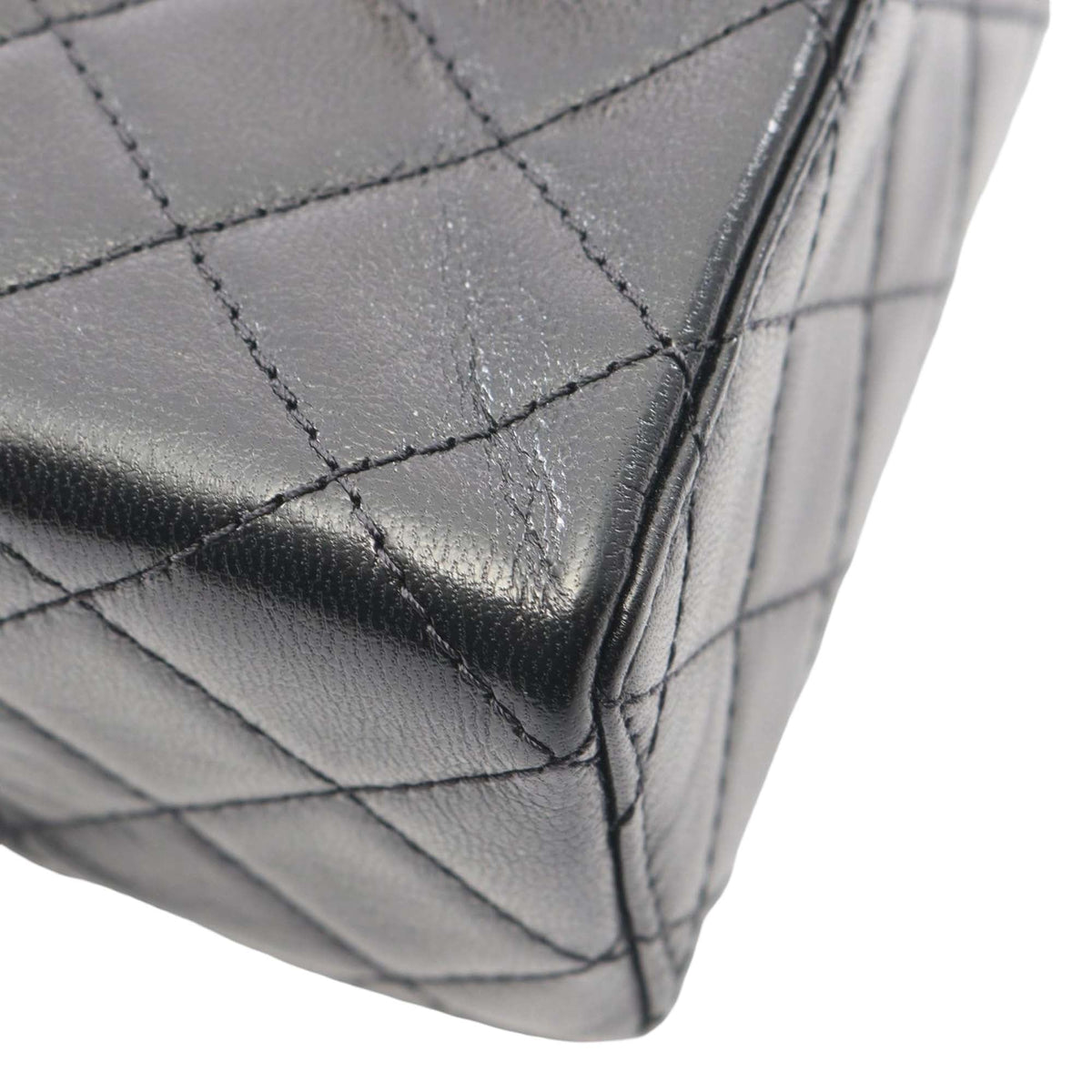Chanel Mini Square Classic Goatskin Single Flap