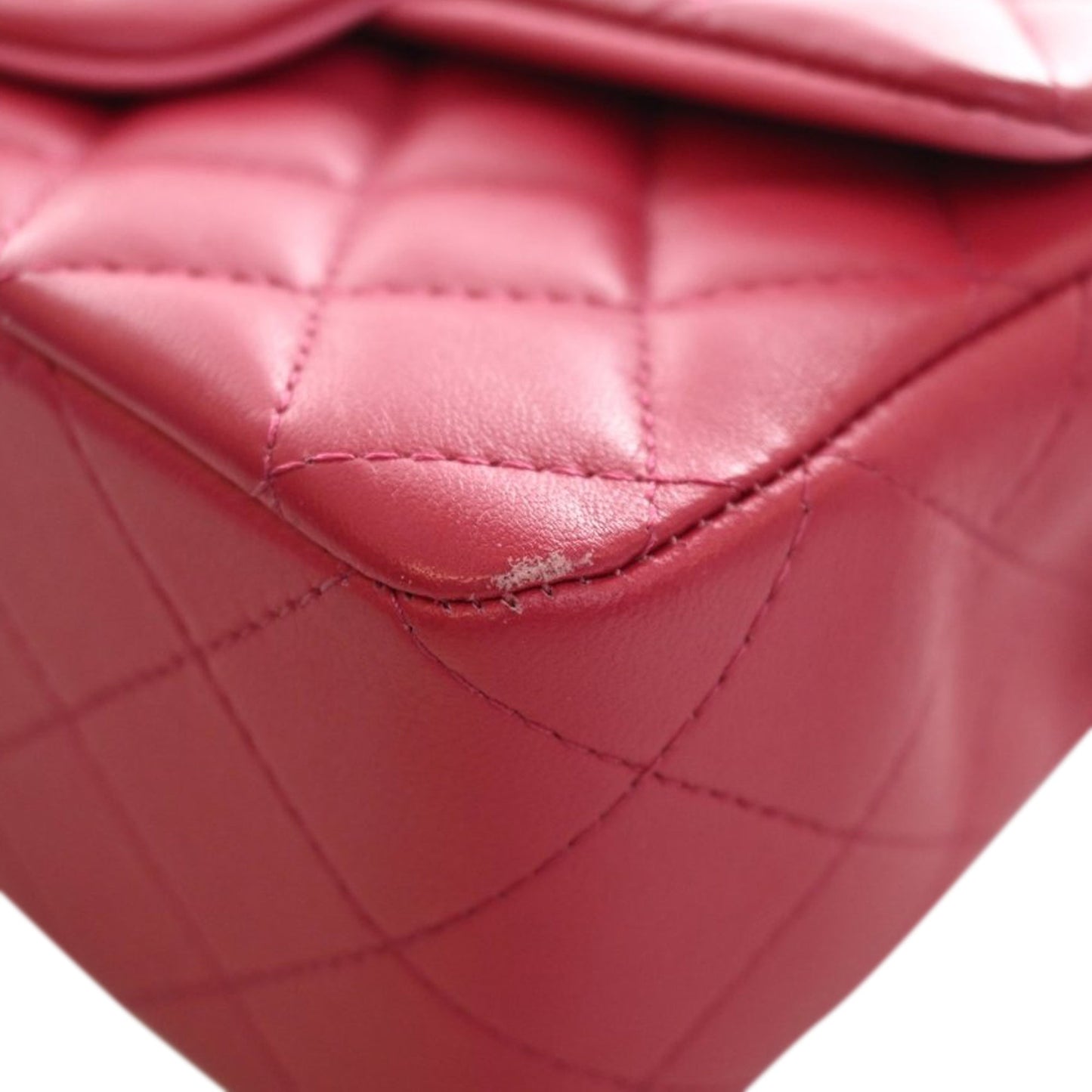 Chanel Mini Rectangular Classic Lambskin Top Handle Flap
