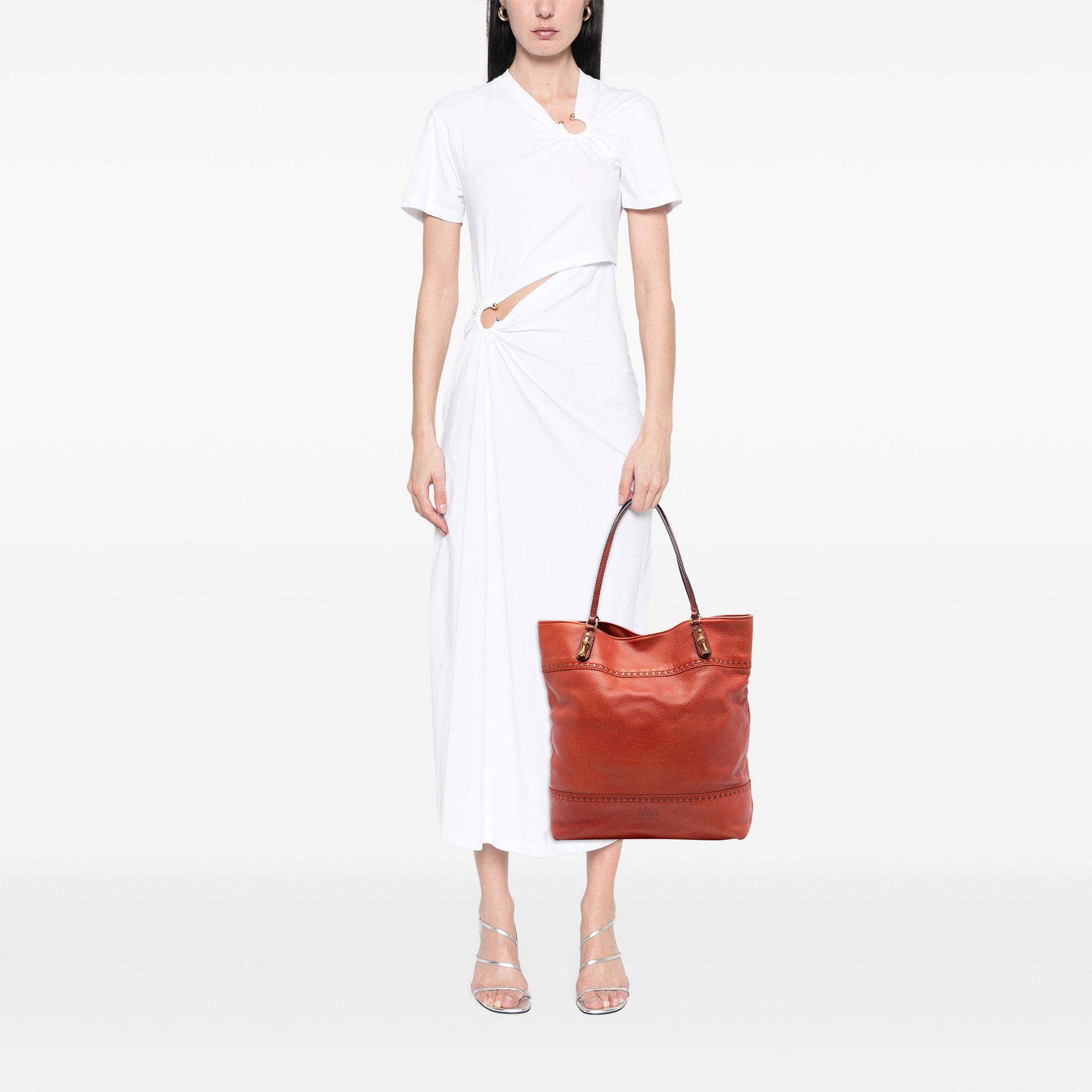 Gucci Large Leather Laidback Crafty Tote
