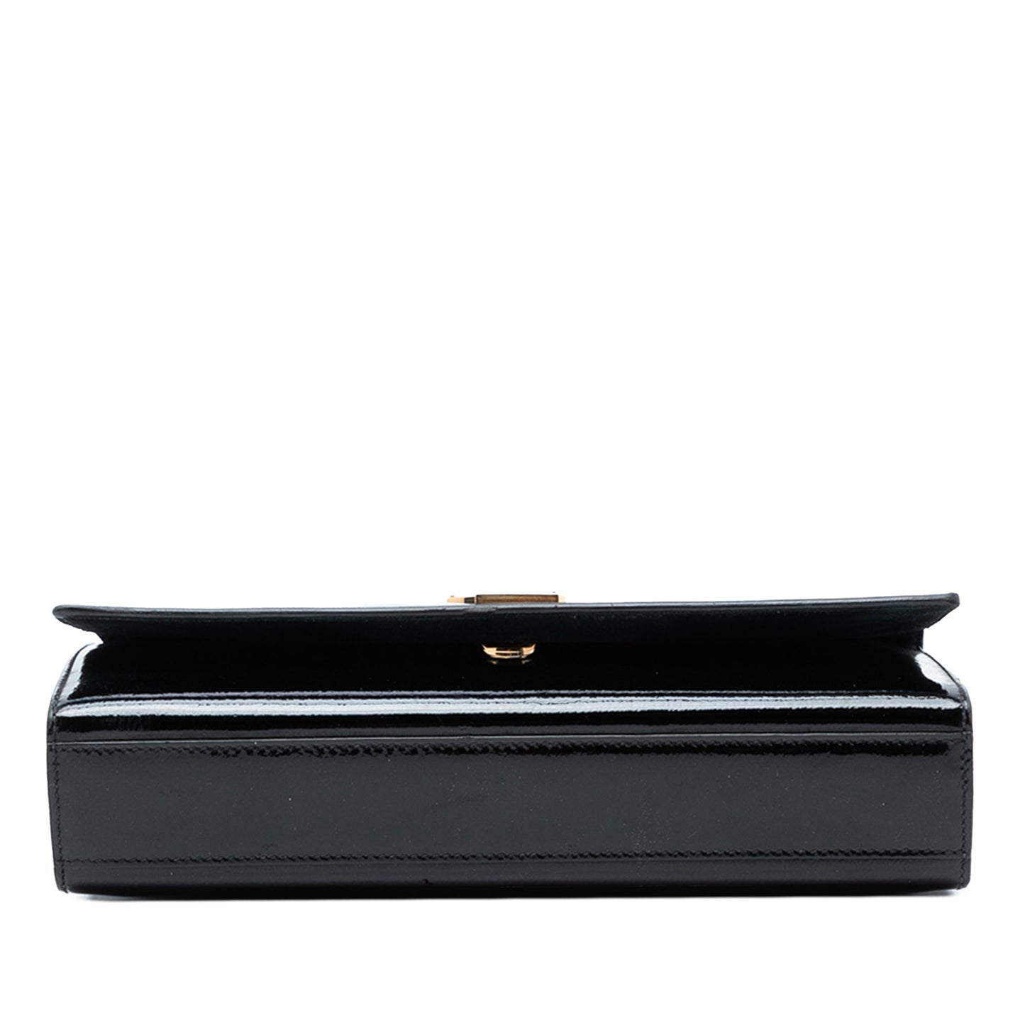 Saint Laurent Medium Patent Monogram Kate Crossbody