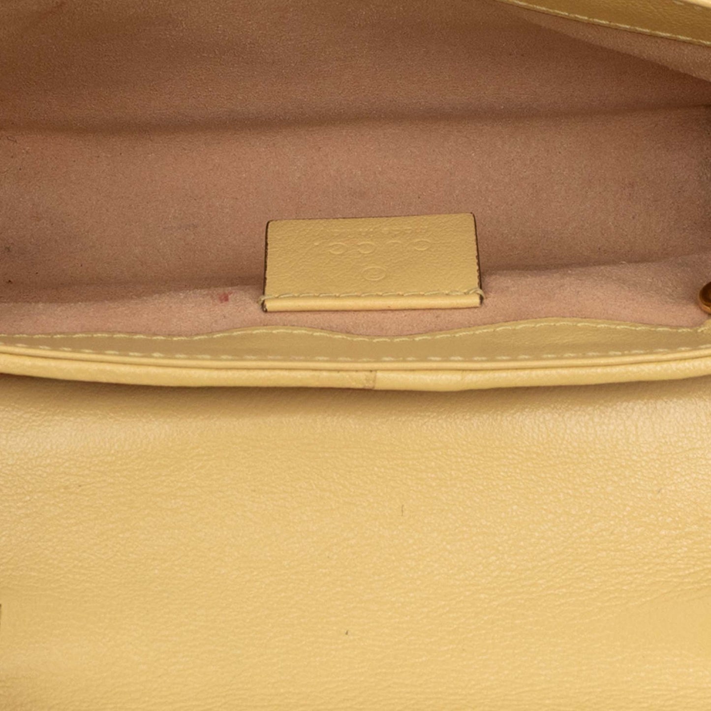 Gucci Super Mini GG Marmont Tricolor Matelasse Leather Torchon Flap Crossbody