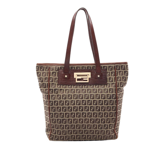 Fendi Zucchino Canvas Tote