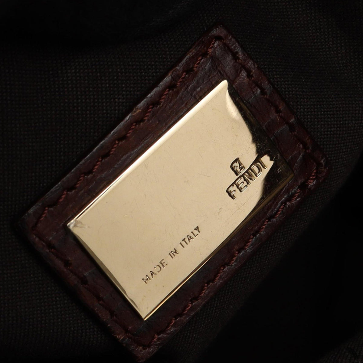 Fendi Zucchino Canvas Tote