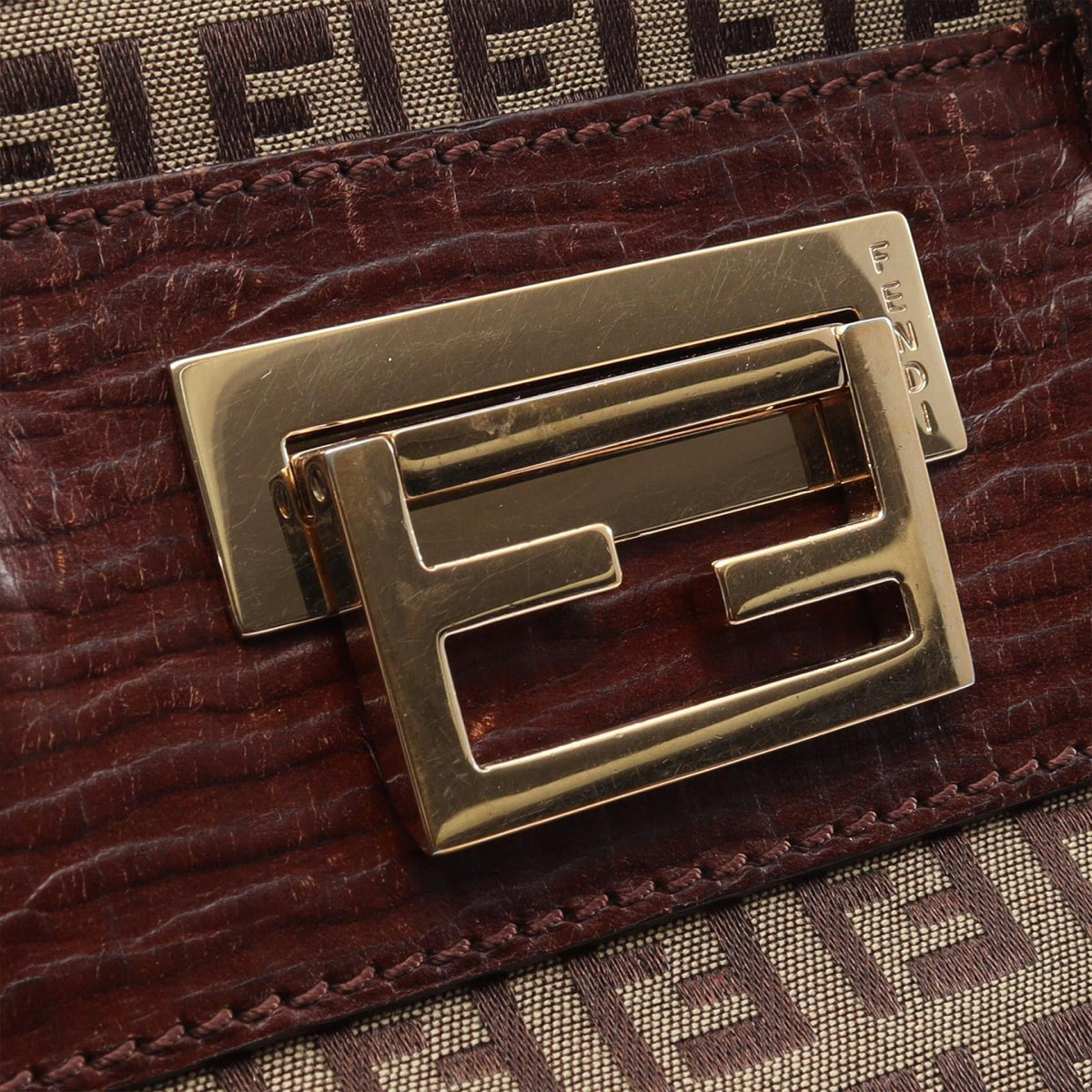 Fendi Zucchino Canvas Tote