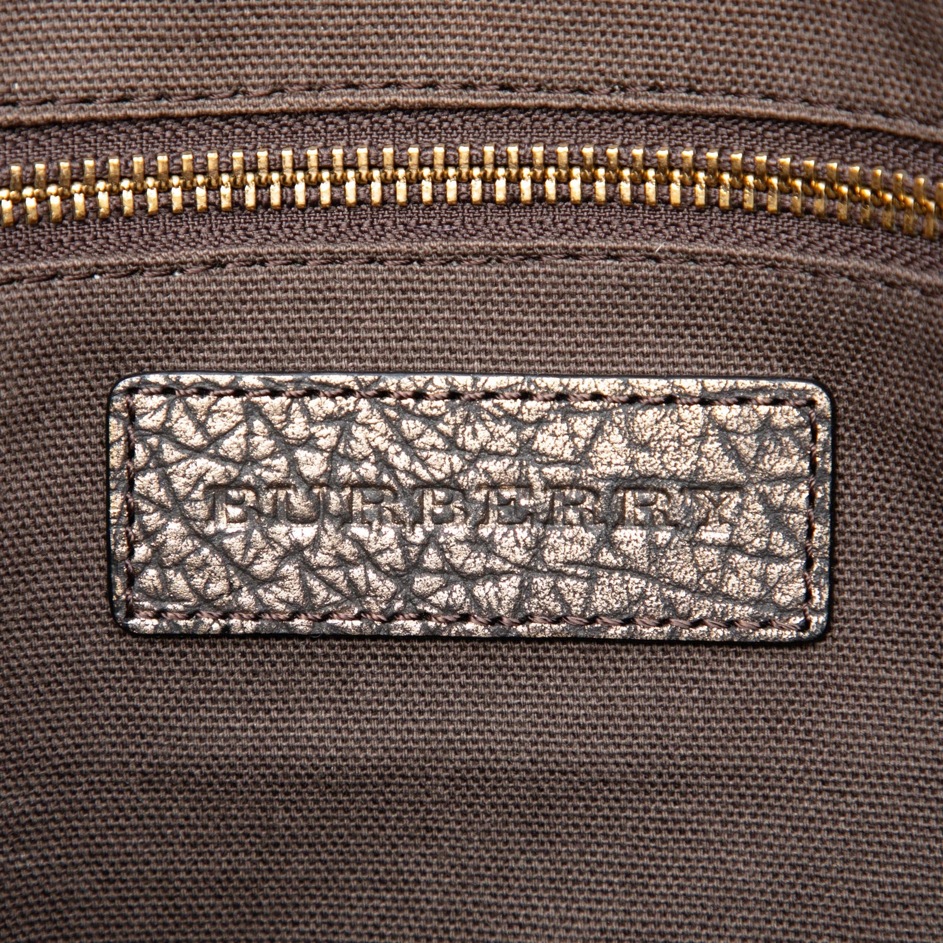 Burberry Small Smoke Check Coated Canvas Salisbury Tote