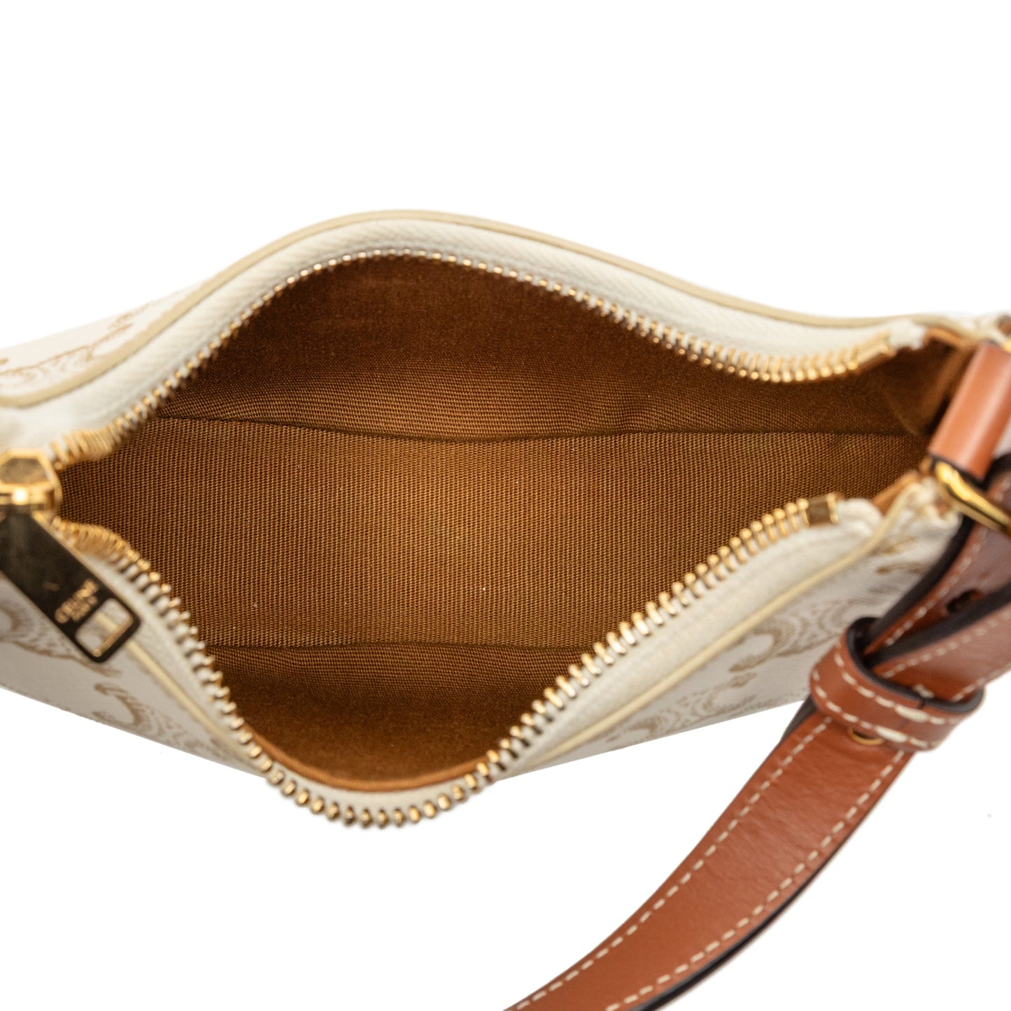 Celine Mini Triomphe Coated Canvas Ava Shoulder Bag