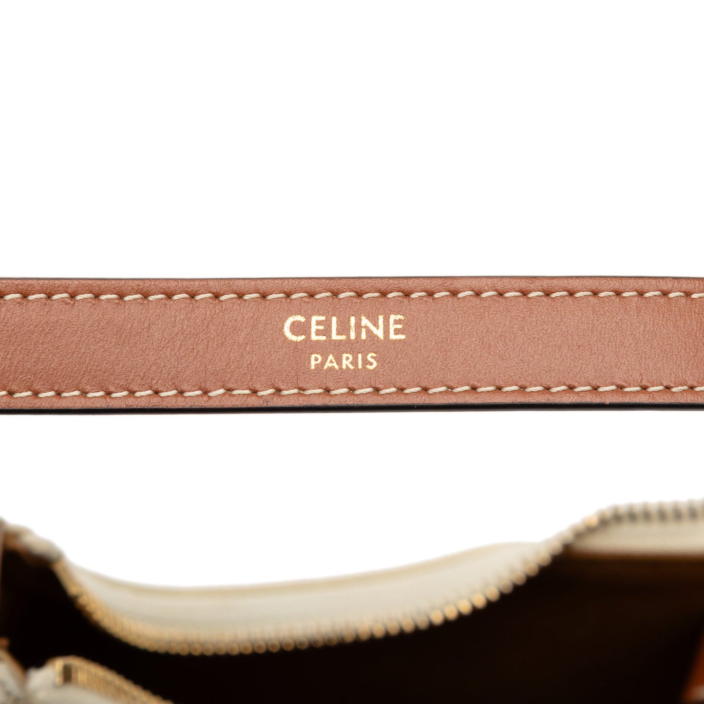 Celine Mini Triomphe Coated Canvas Ava Shoulder Bag