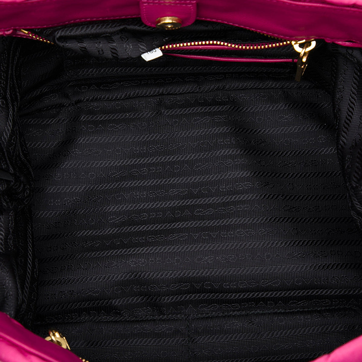 Prada Impuntu Tessuto Open Convertible Tote — Pink
