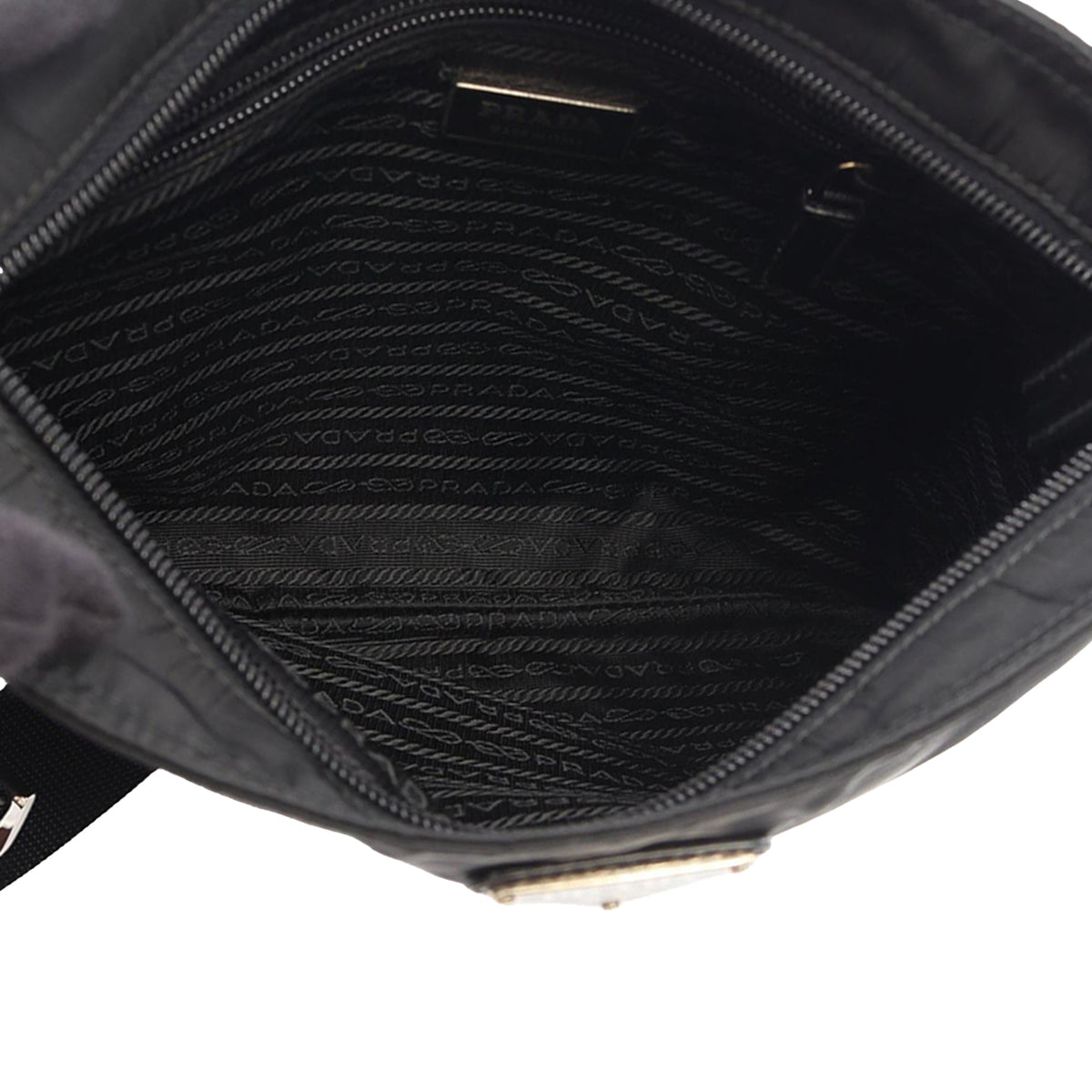 Prada Tessuto Zip Top Crossbody