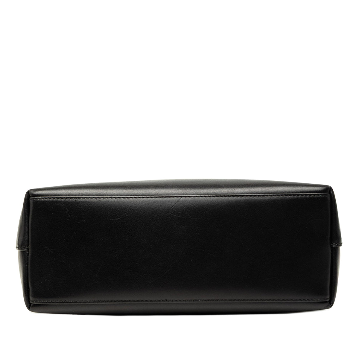 Gucci Calfskin Bamboo Shoulder Bag