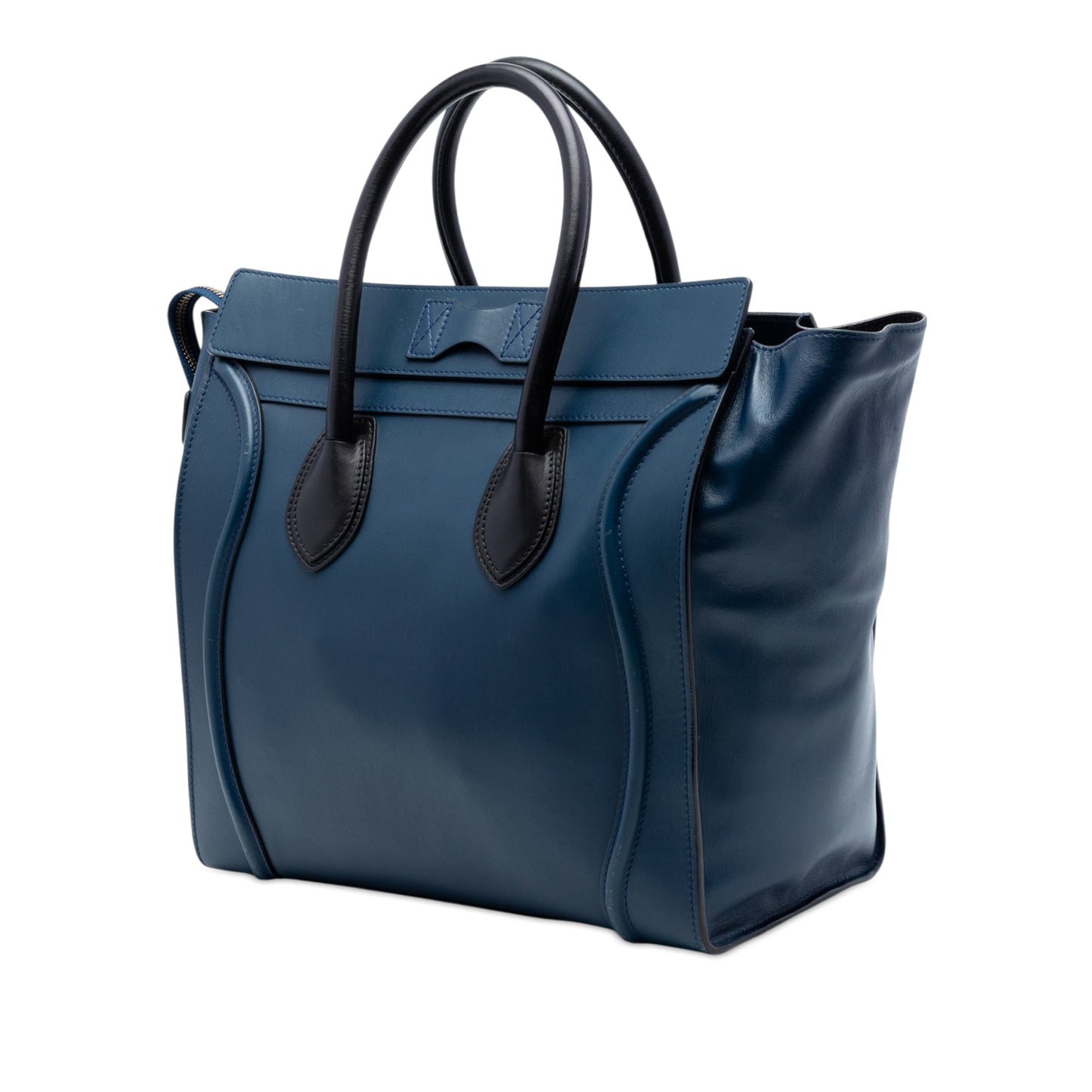 Celine Large Bicolor Leather Phantom Luggage Tote